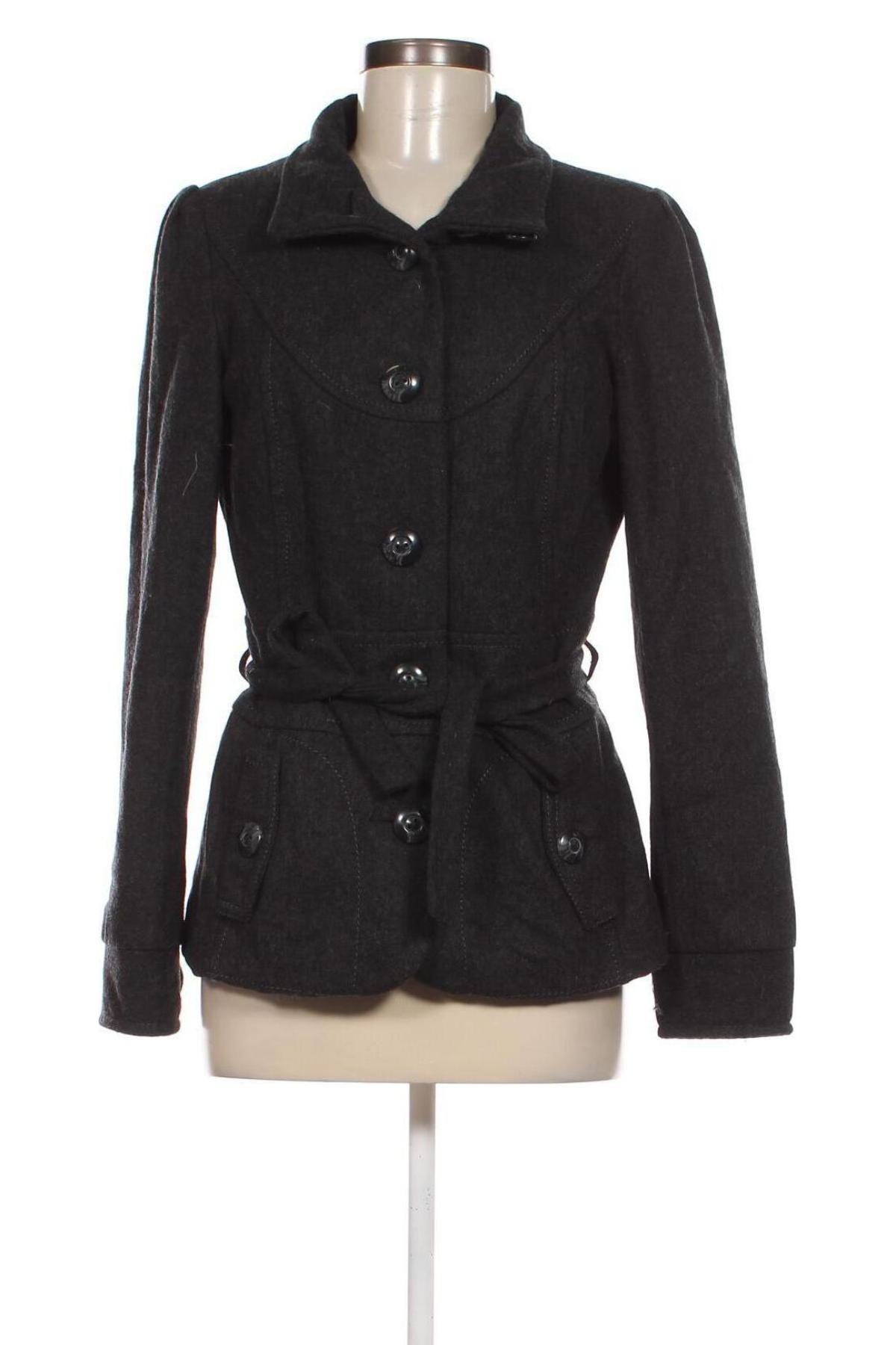 Дамско палто Vero Moda, Размер S, Цвят Сив, Цена 35,75 лв.