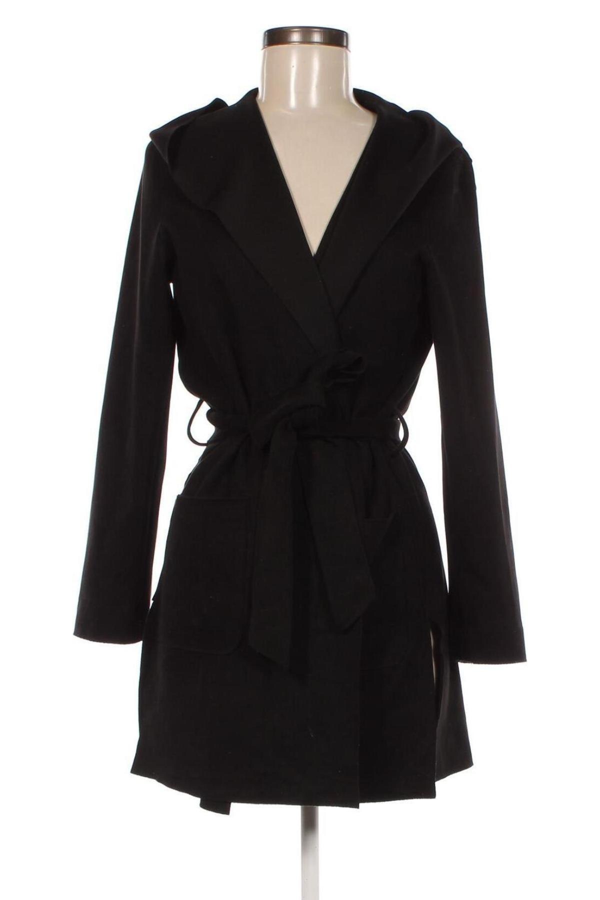 Dámský kabát  Zara, Velikost XS, Barva Černá, Cena  482,00 Kč