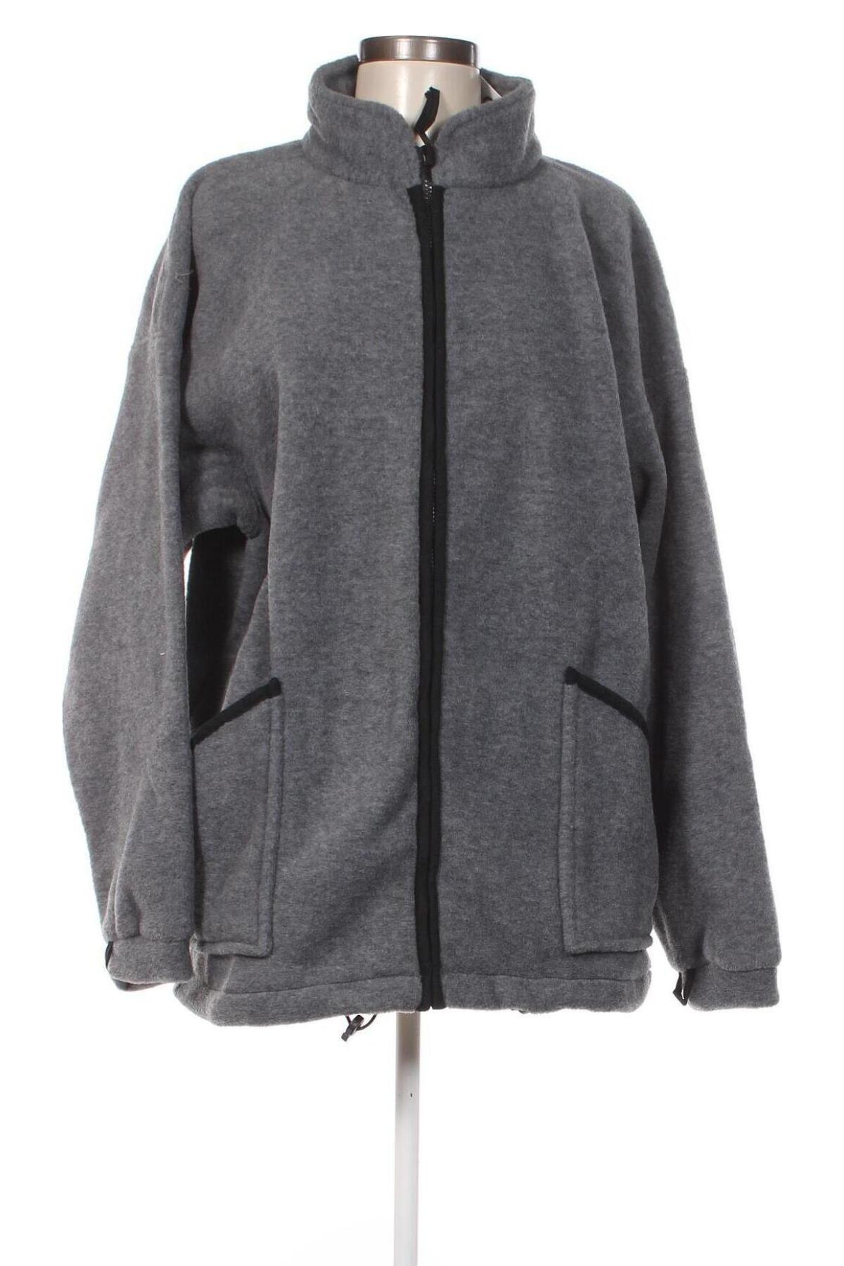 Damen Fleece Oberteil , Größe XXL, Farbe Grau, Preis 27,14 €