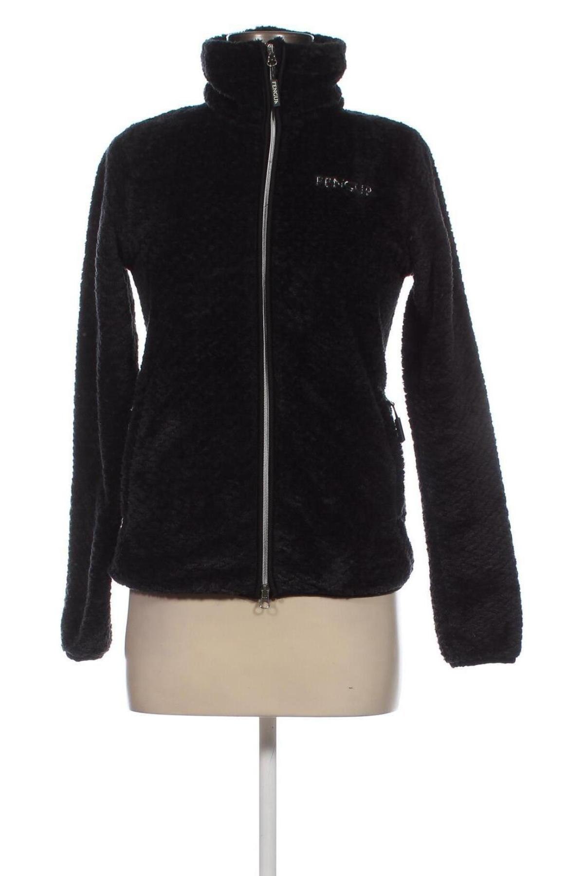 Γυναικείο μπουφάν fleece, Μέγεθος XS, Χρώμα Μαύρο, Τιμή 9,40 €