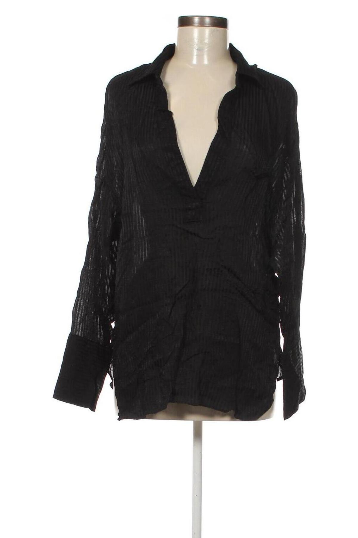 Γυναικείο ζιβάγκο Zara, Μέγεθος M, Χρώμα Μαύρο, Τιμή 7,52 €