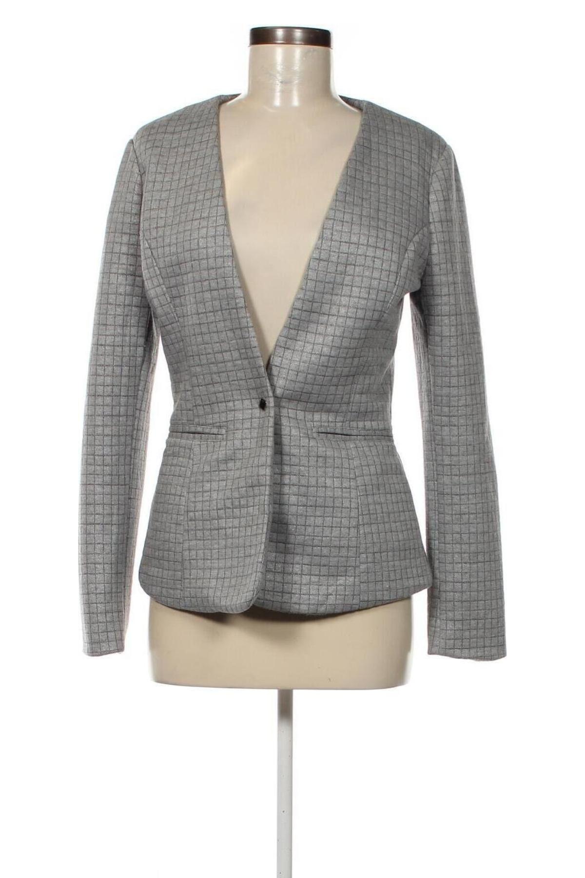 Damen Blazer, Größe M, Farbe Grau, Preis 15,31 €