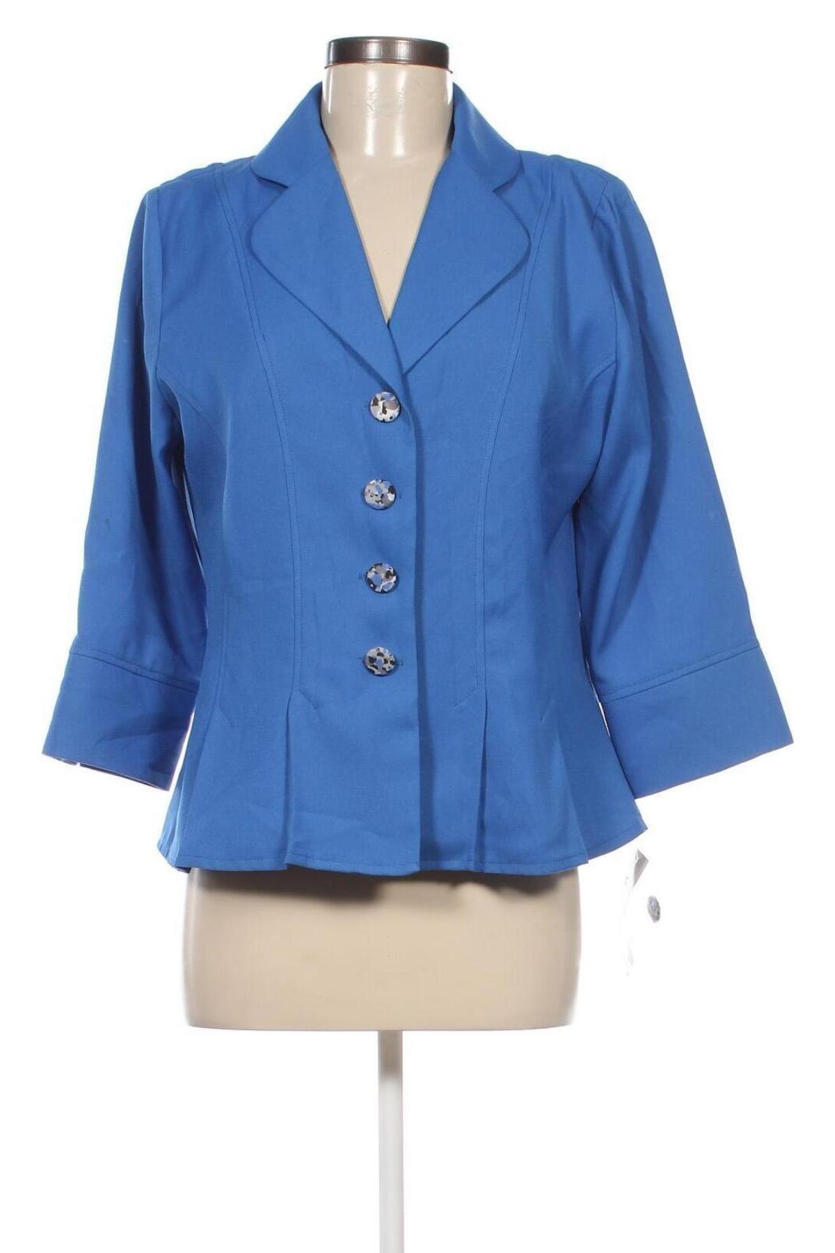 Damen Blazer, Größe M, Farbe Blau, Preis 24,36 €