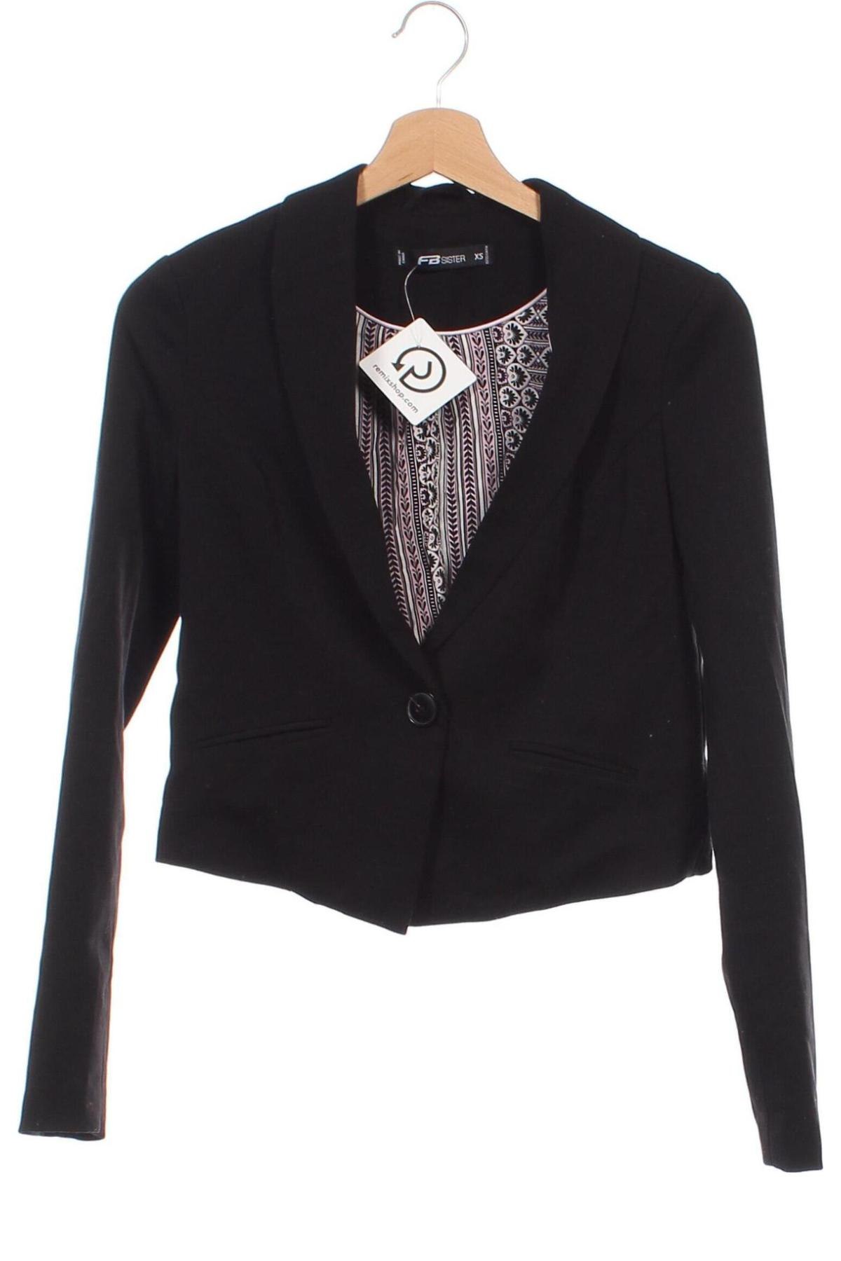 Damen Blazer Fb Sister, Größe XS, Farbe Schwarz, Preis € 14,99