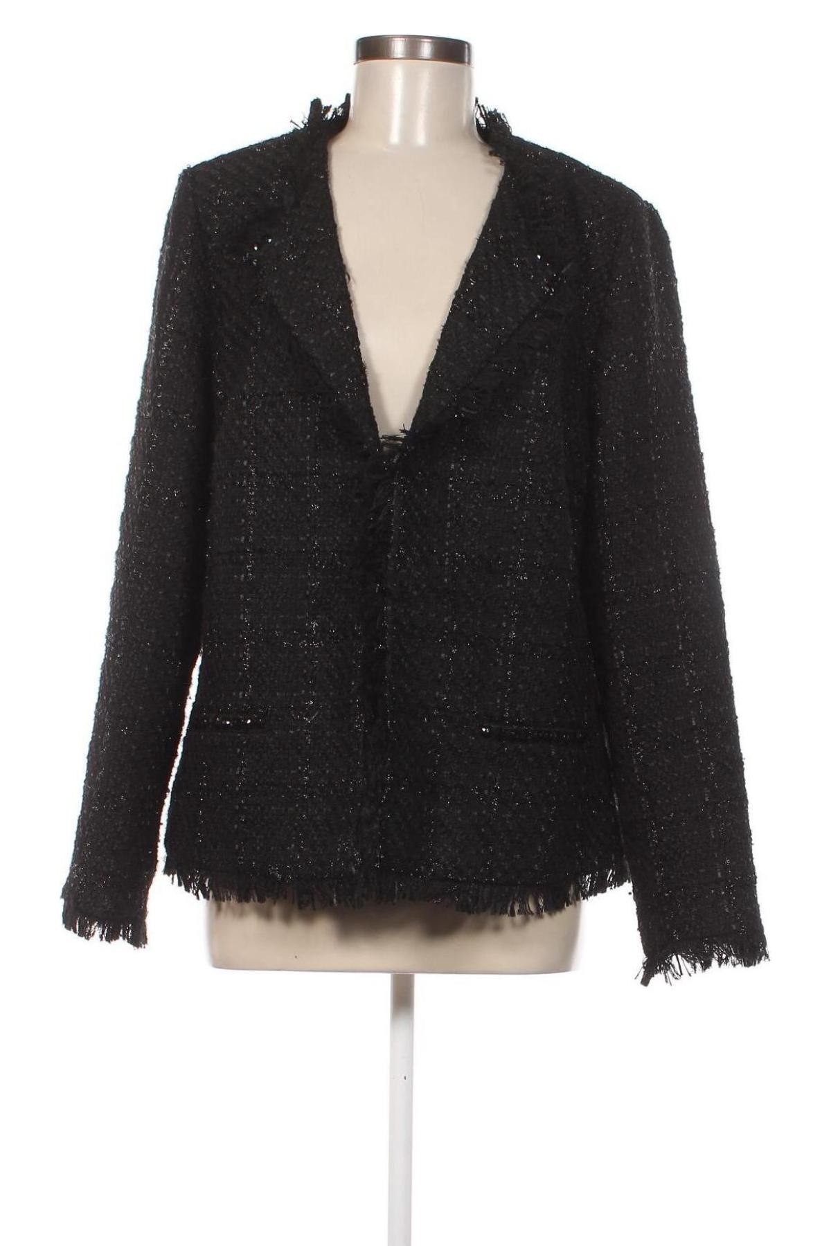 Дамско сако Gina Laura, Размер XL, Цвят Черен, Цена 30,00 лв.