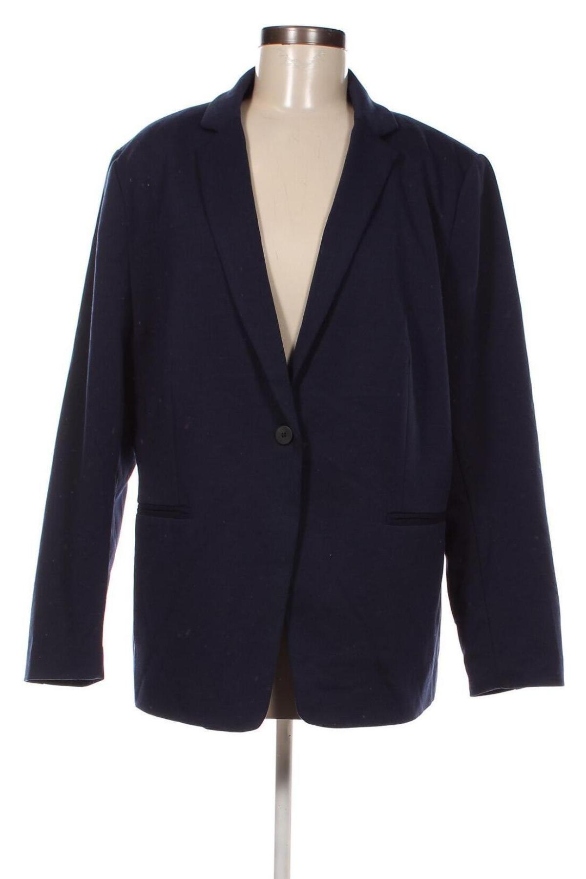 Дамско сако H&M, Размер 3XL, Цвят Син, Цена 39,60 лв.