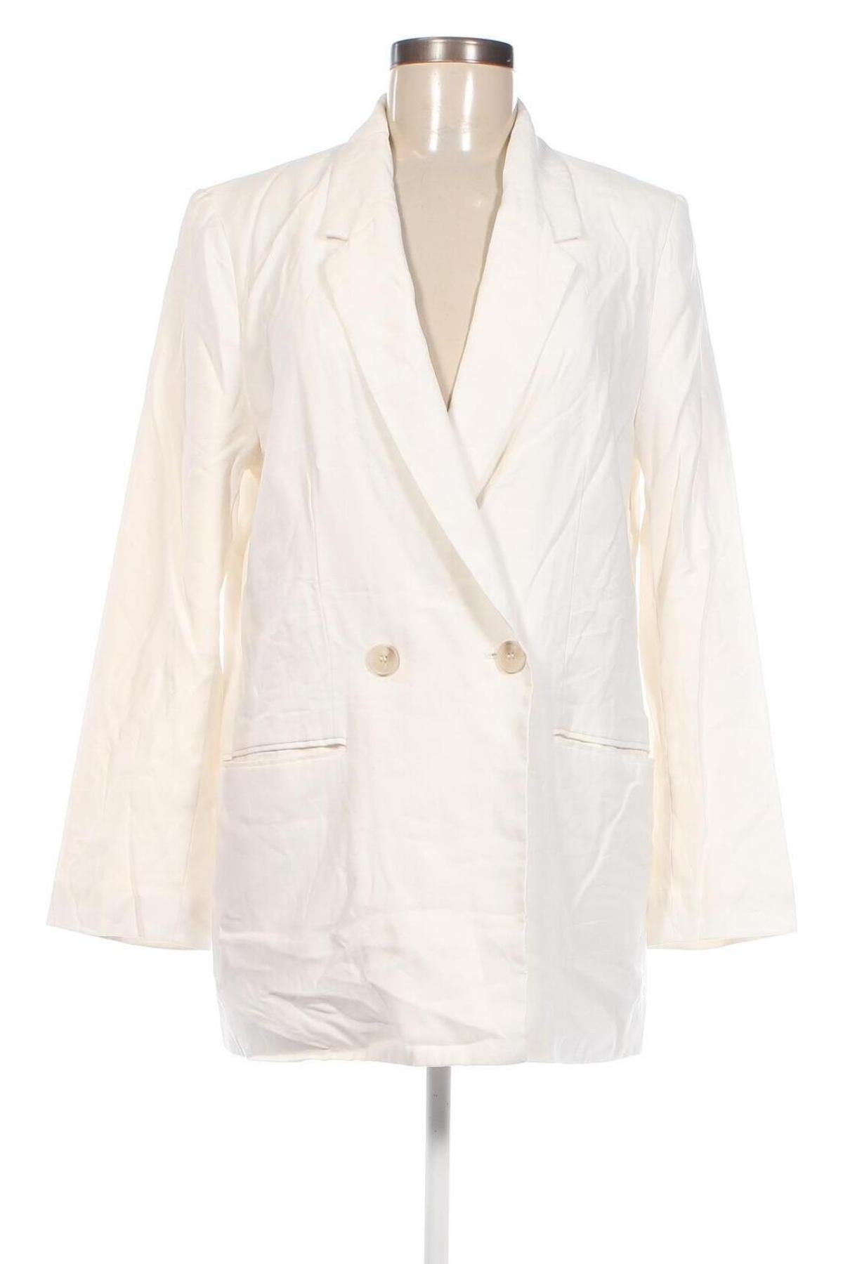 Damen Blazer H&M, Größe S, Farbe Weiß, Preis 15,31 €