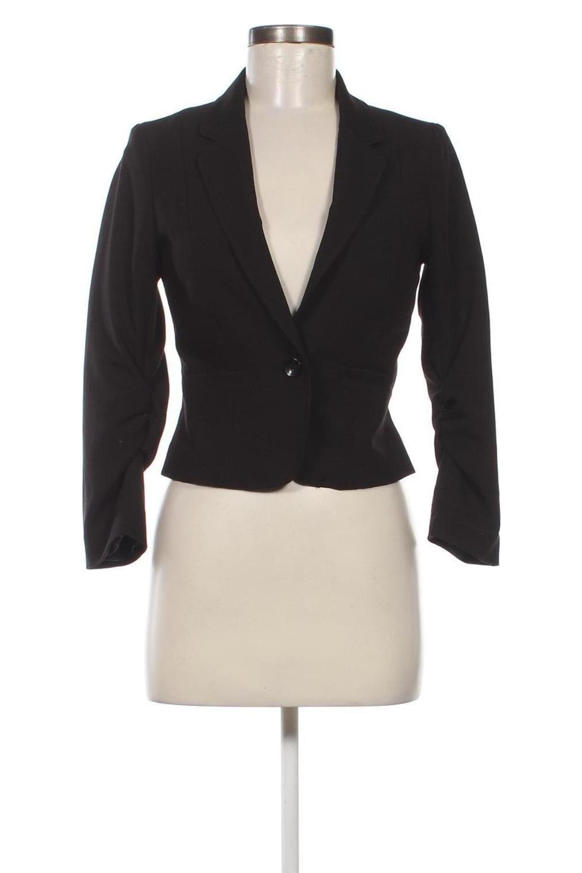 Γυναικείο σακάκι H&M Divided, Μέγεθος S, Χρώμα Μαύρο, Τιμή 15,27 €
