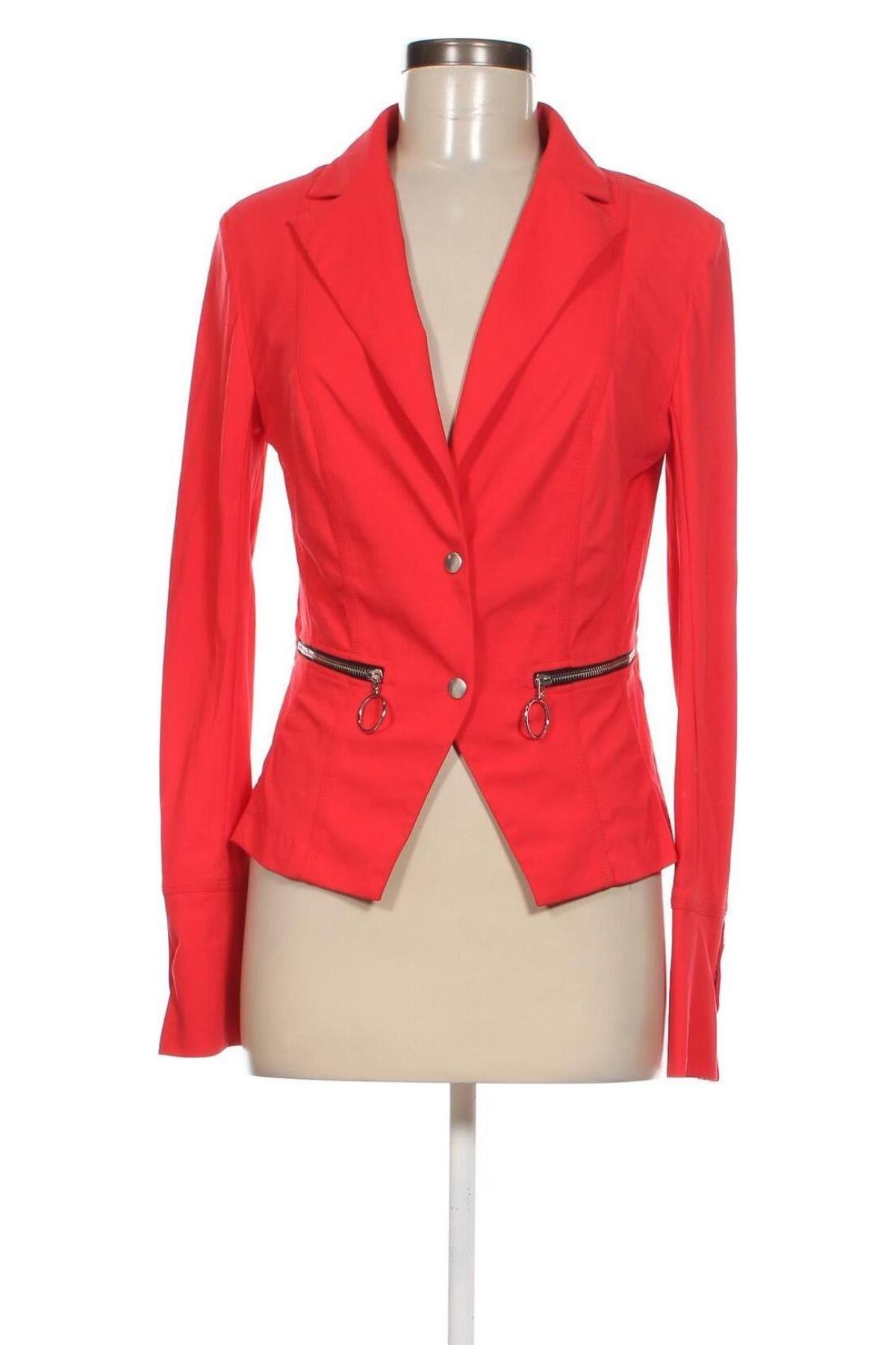 Γυναικείο σακάκι Jane Lushka, Μέγεθος M, Χρώμα Κόκκινο, Τιμή 14,84 €