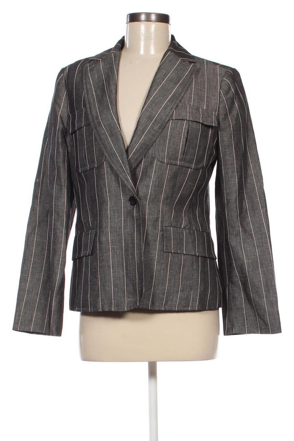 Damen Blazer Mango, Größe L, Farbe Grau, Preis 18,20 €