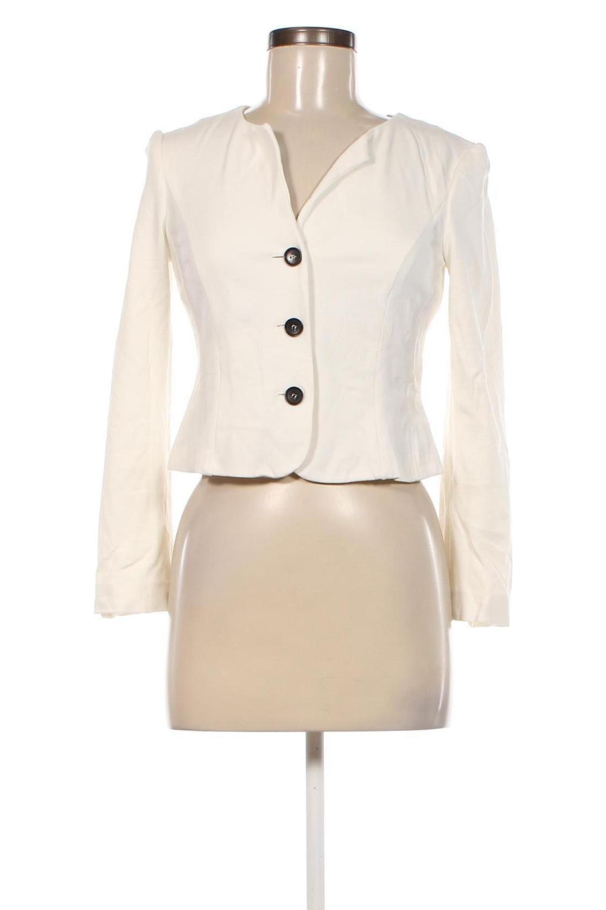 Γυναικείο σακάκι Marc Cain, Μέγεθος S, Χρώμα Λευκό, Τιμή 76,88 €