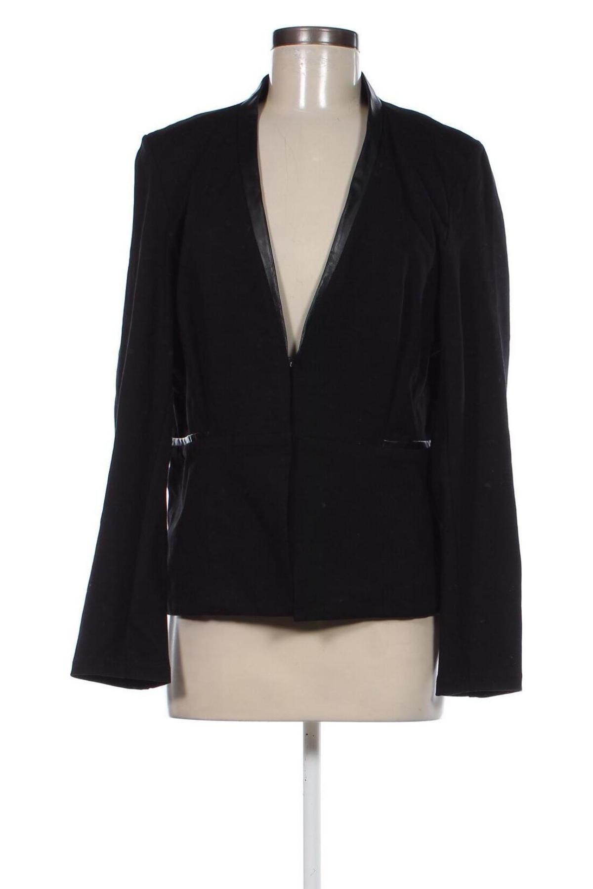 Γυναικείο σακάκι Miss Etam, Μέγεθος XL, Χρώμα Μαύρο, Τιμή 22,27 €
