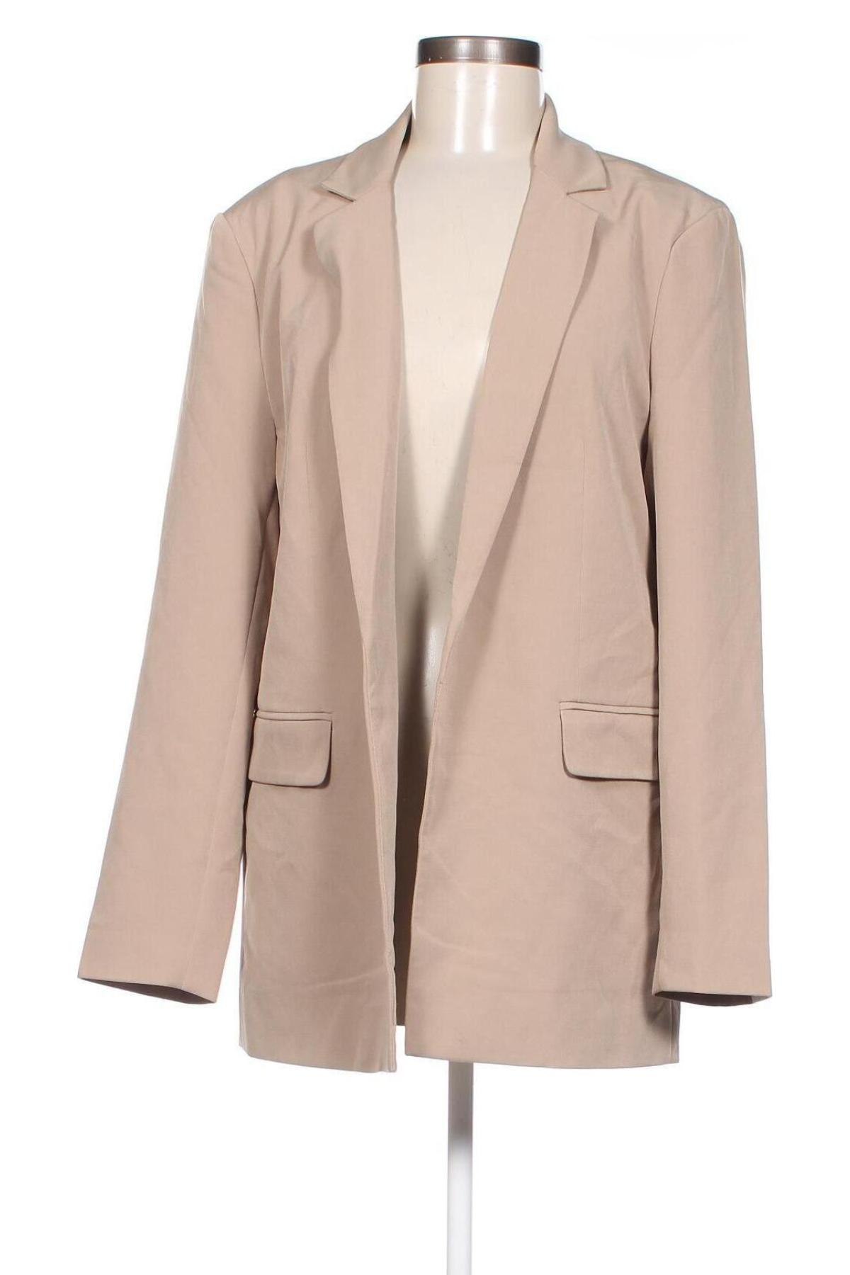 Γυναικείο σακάκι ONLY, Μέγεθος XL, Χρώμα  Μπέζ, Τιμή 15,22 €