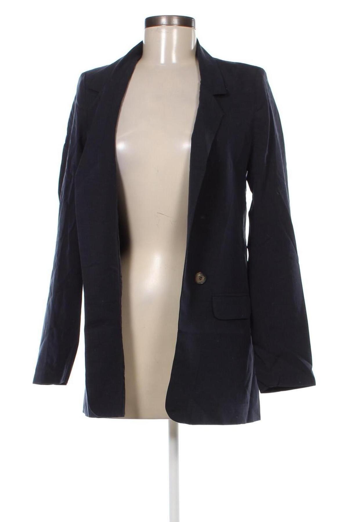 Γυναικείο σακάκι Promod, Μέγεθος S, Χρώμα Μπλέ, Τιμή 35,31 €