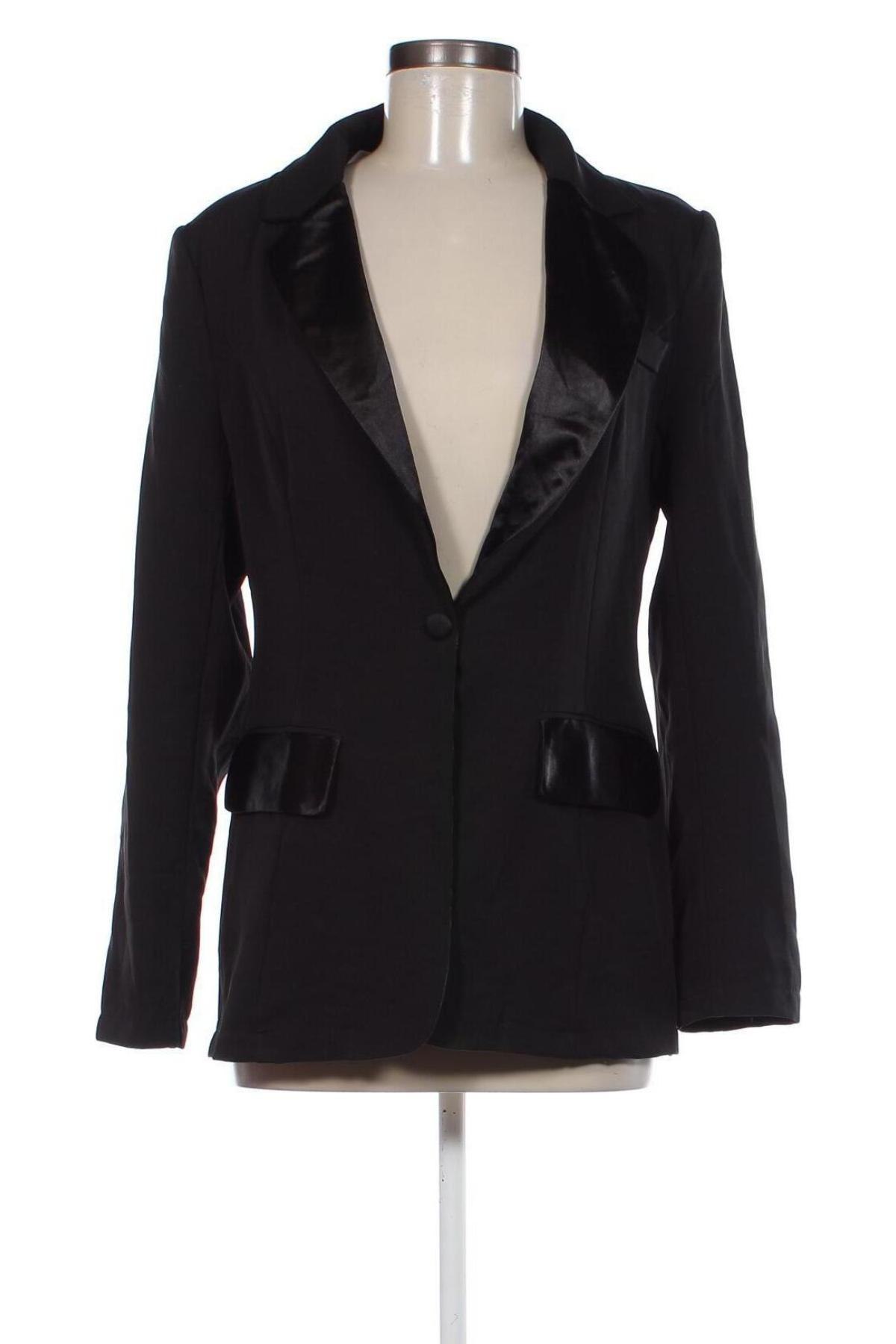 Дамско сако SHEIN, Размер L, Цвят Черен, Цена 22,00 лв.