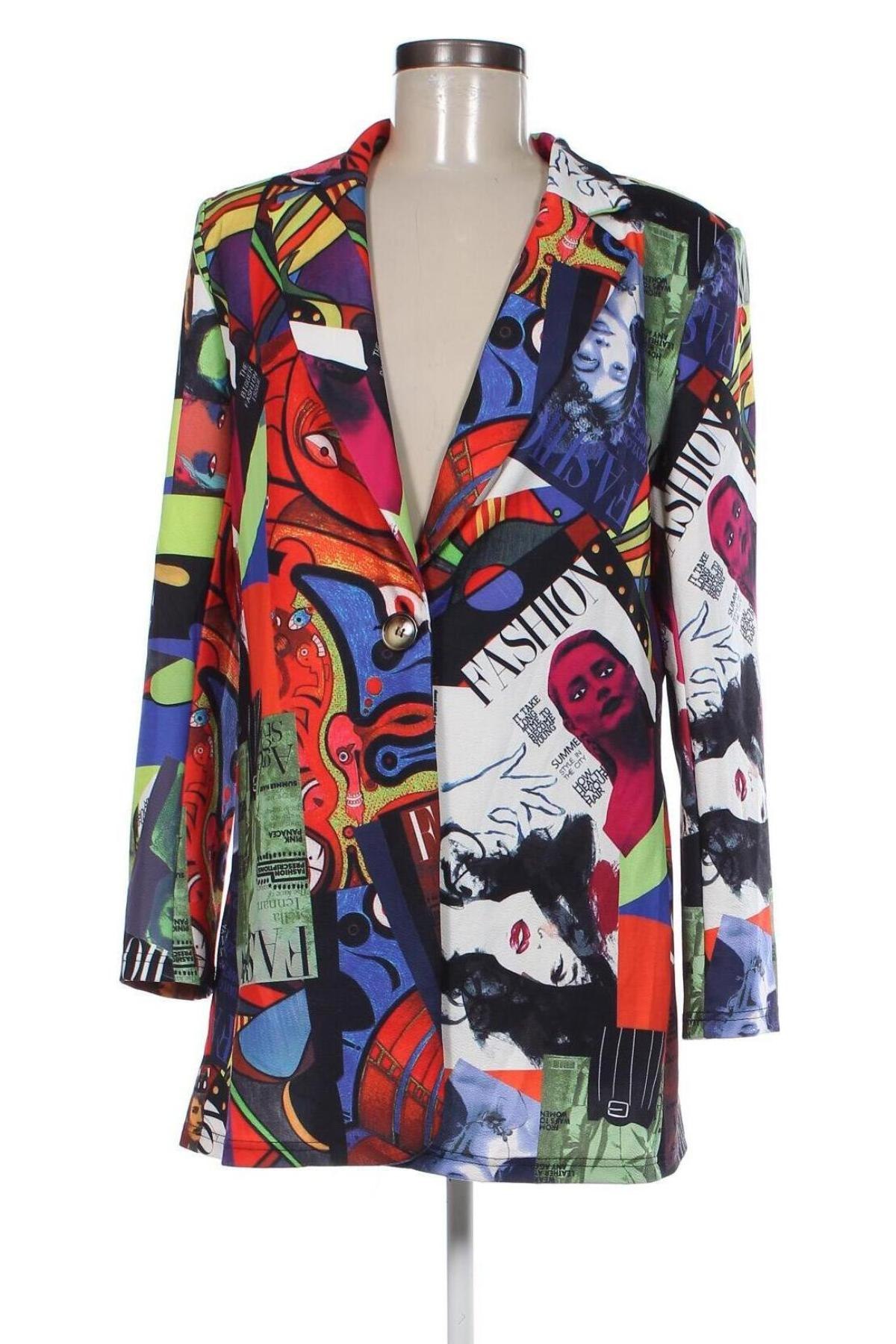 Дамско сако SHEIN, Размер M, Цвят Многоцветен, Цена 19,80 лв.