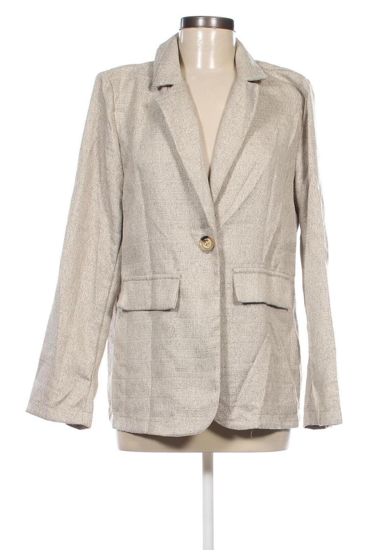 Damen Blazer SHEIN, Größe L, Farbe Beige, Preis 6,99 €