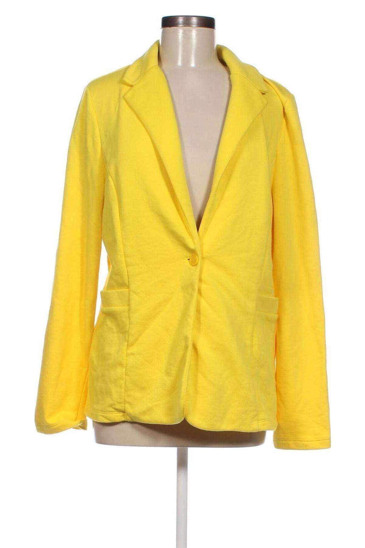 Γυναικείο σακάκι Street One, Μέγεθος L, Χρώμα Κίτρινο, Τιμή 18,56 €