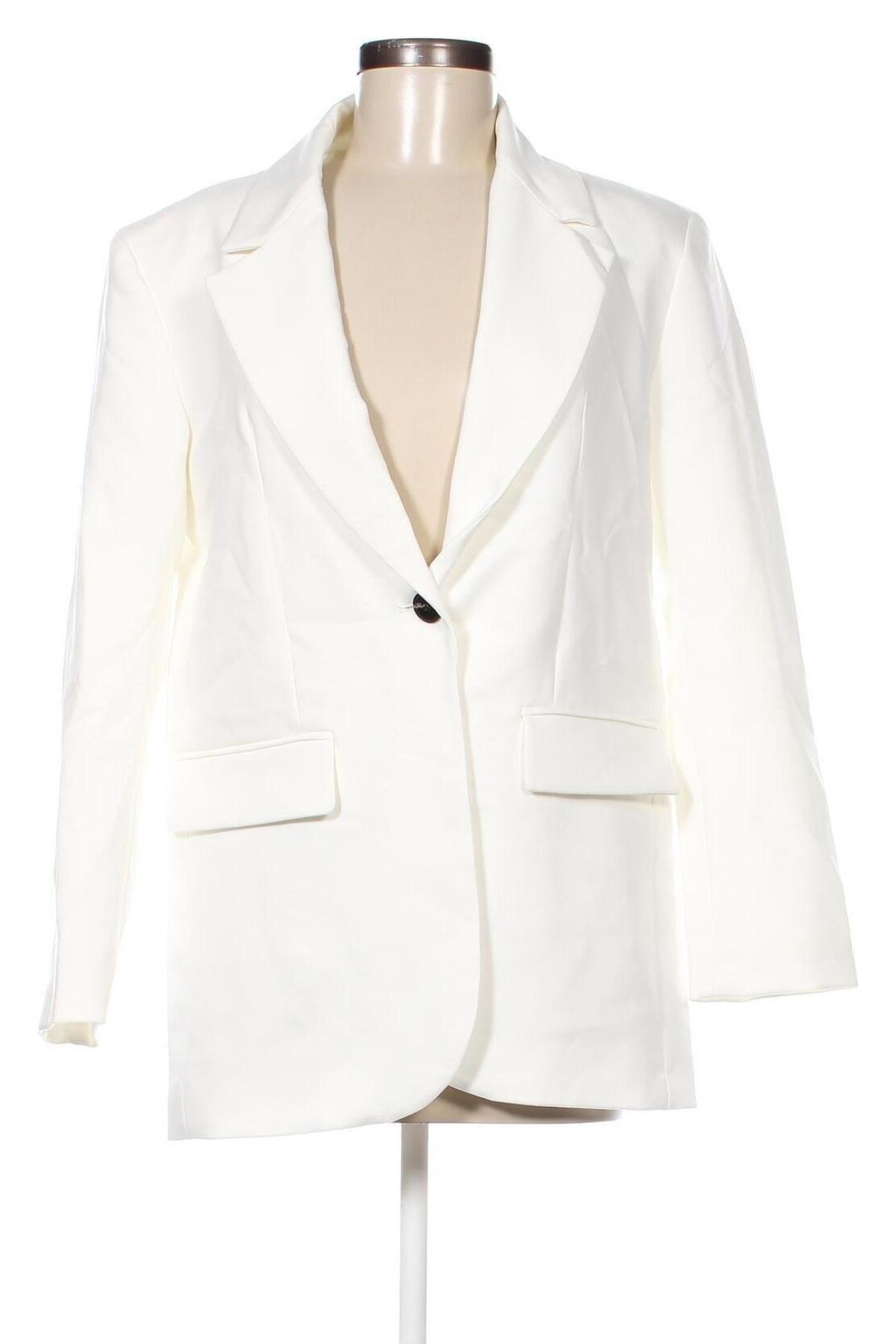 Γυναικείο σακάκι Zara, Μέγεθος S, Χρώμα Λευκό, Τιμή 26,72 €