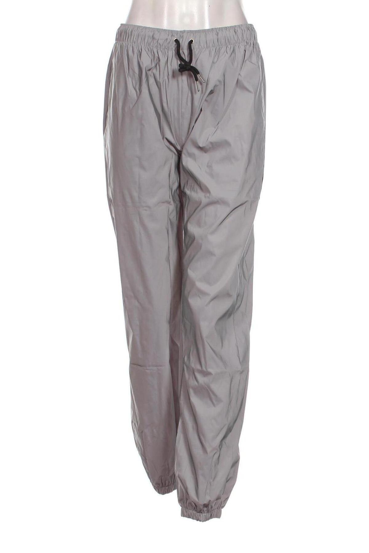 Γυναικείο αθλητικό παντελόνι, Μέγεθος M, Χρώμα Ασημί, Τιμή 12,12 €