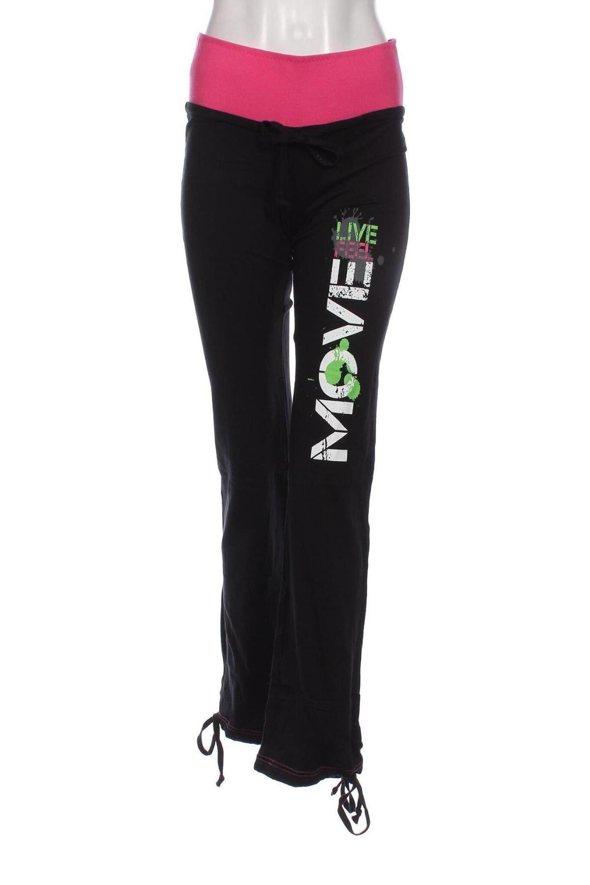 Γυναικείο αθλητικό παντελόνι, Μέγεθος S, Χρώμα Μαύρο, Τιμή 12,80 €