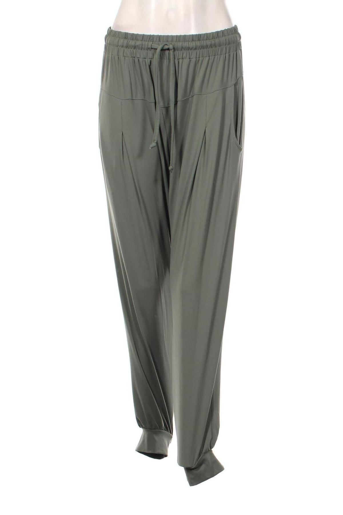 Pantaloni trening de femei, Mărime XL, Culoare Verde, Preț 52,46 Lei