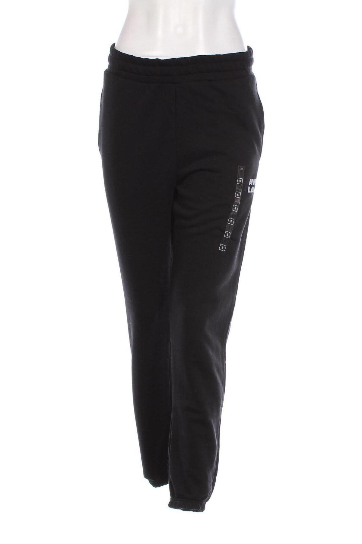 Γυναικείο αθλητικό παντελόνι AW LAB, Μέγεθος S, Χρώμα Μαύρο, Τιμή 11,86 €
