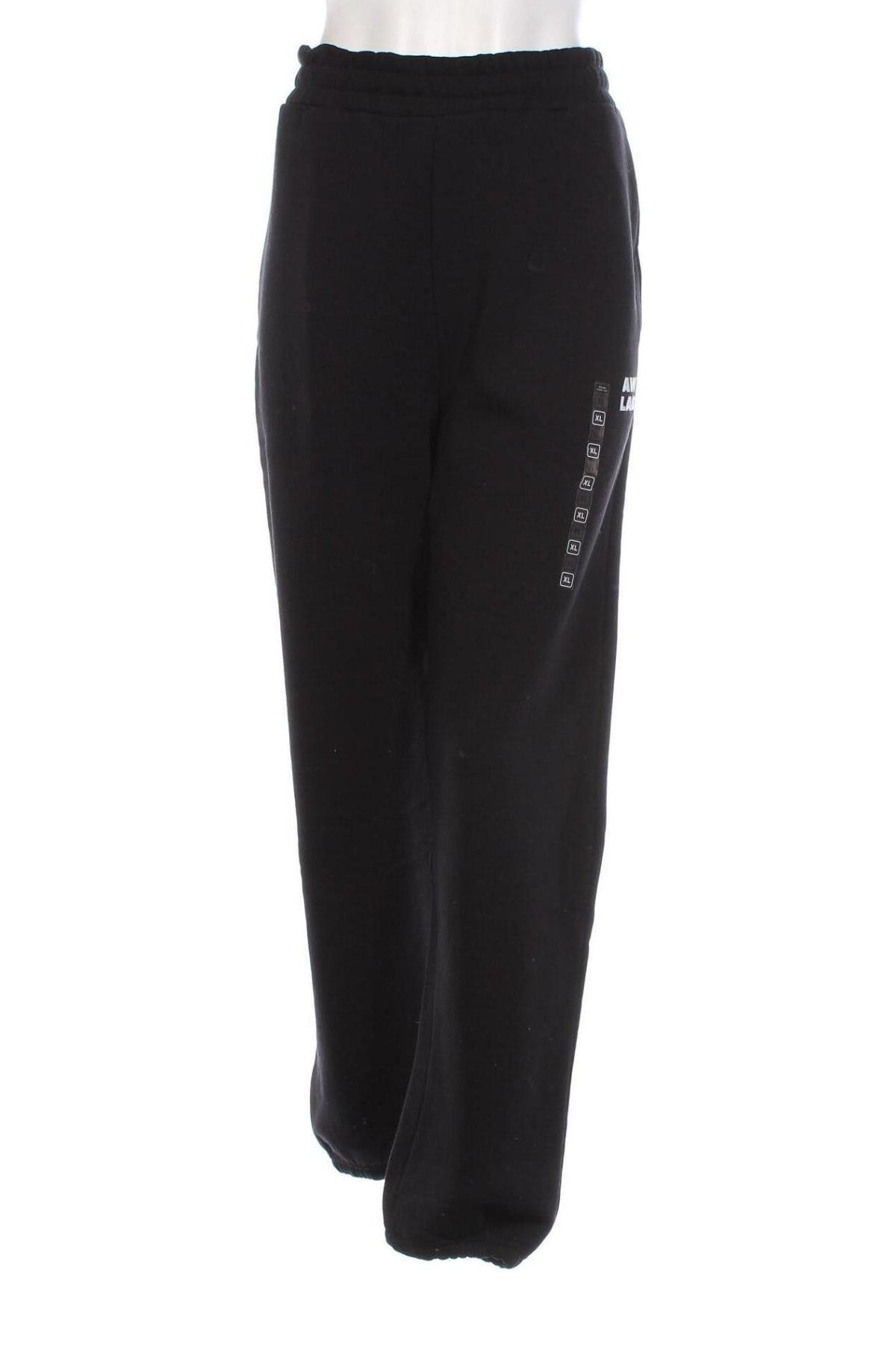 Pantaloni trening de femei AW LAB, Mărime XL, Culoare Negru, Preț 75,66 Lei