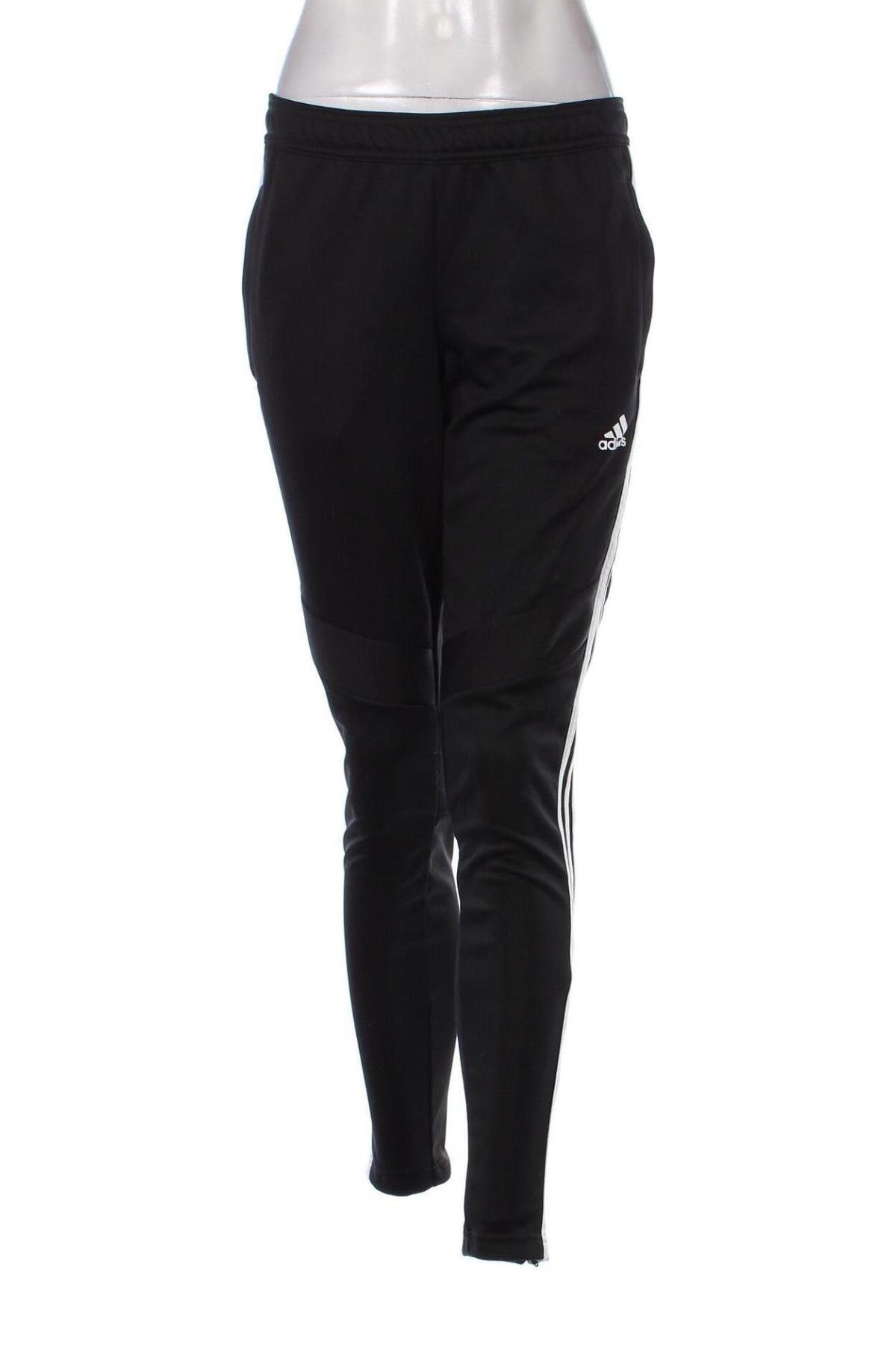 Γυναικείο αθλητικό παντελόνι Adidas, Μέγεθος S, Χρώμα Μαύρο, Τιμή 24,09 €