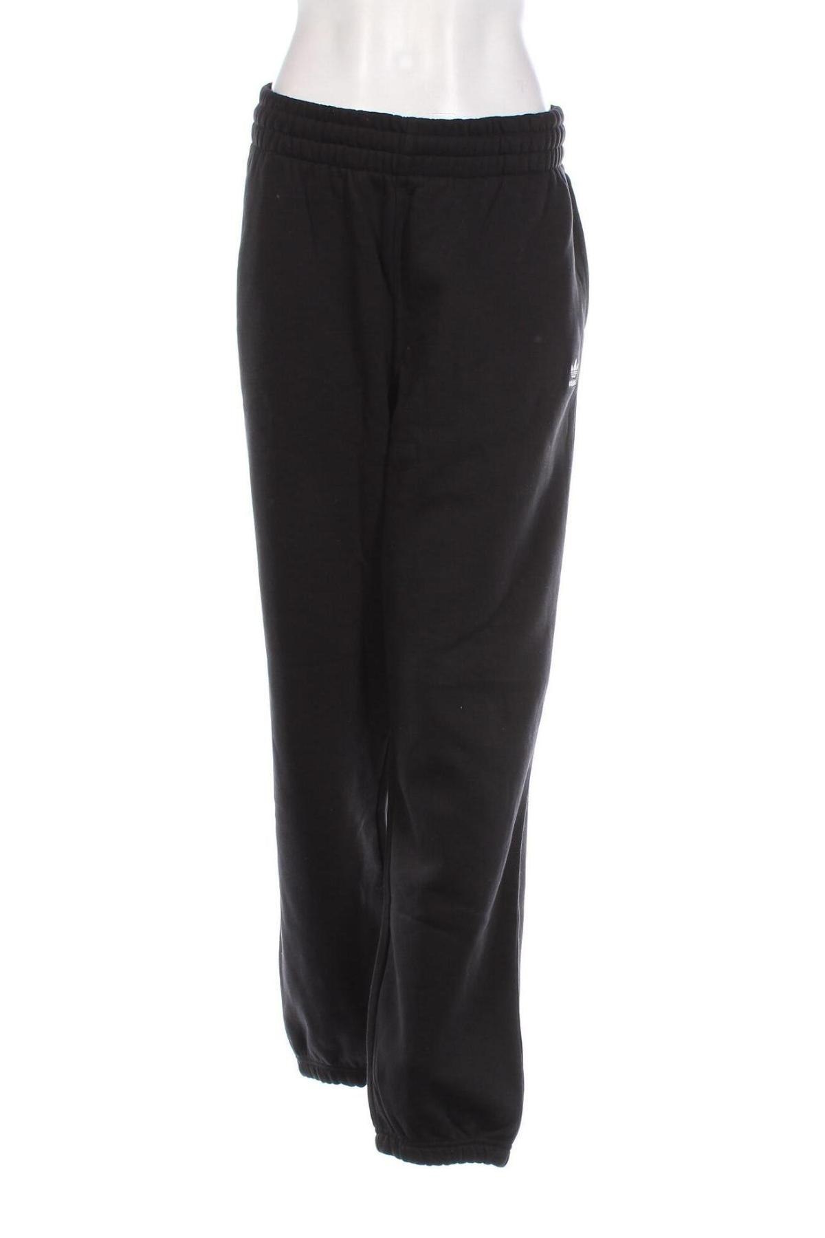 Pantaloni trening de femei Adidas Originals, Mărime XL, Culoare Negru, Preț 168,26 Lei