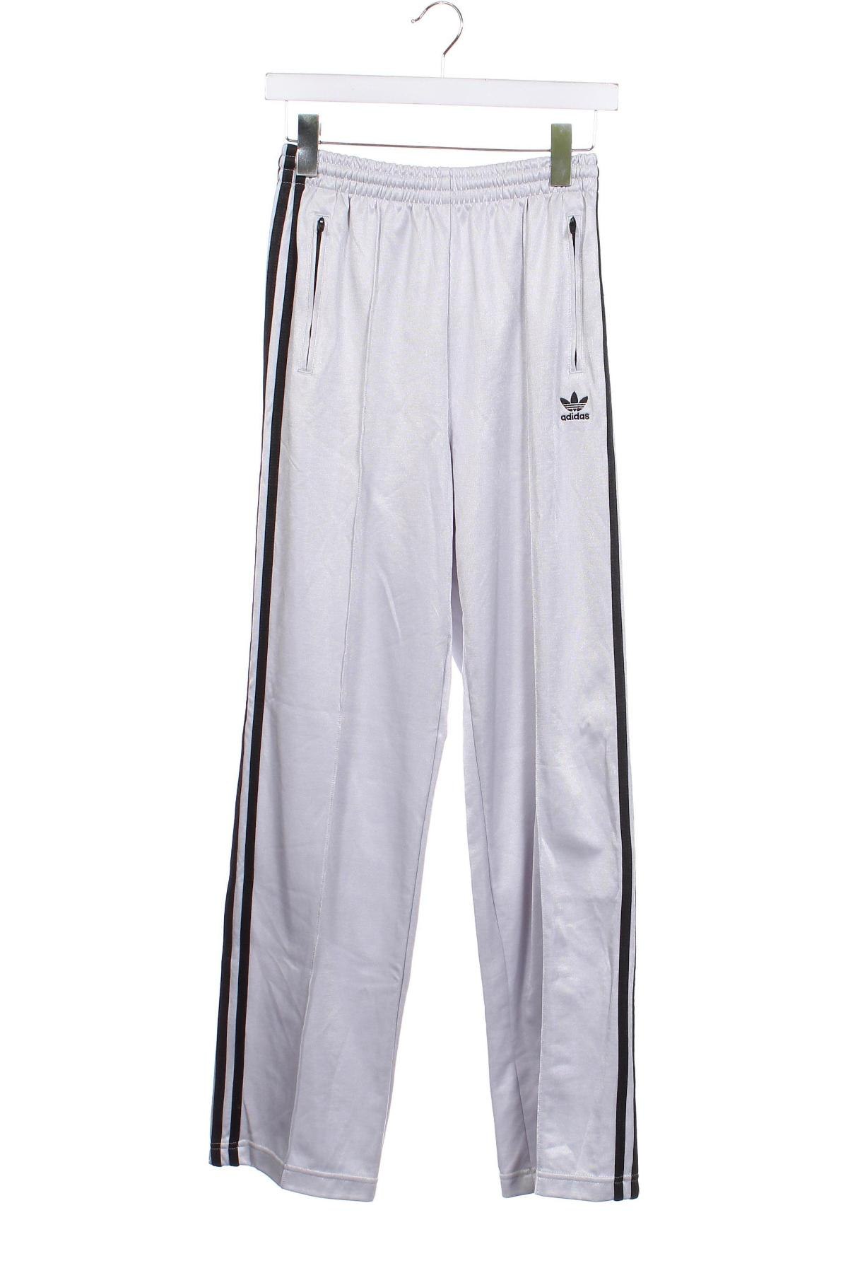 Γυναικείο αθλητικό παντελόνι Adidas Originals, Μέγεθος XS, Χρώμα Ασημί, Τιμή 28,76 €