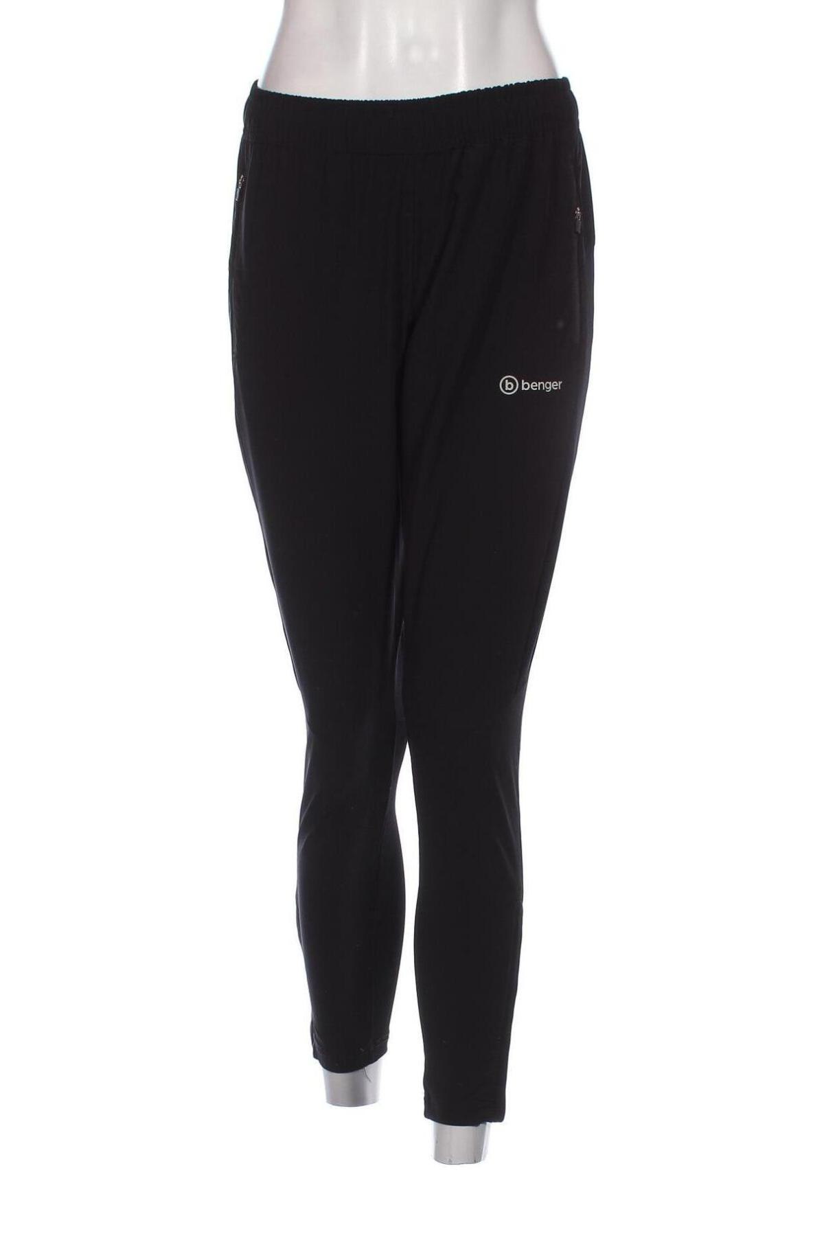 Γυναικείο αθλητικό παντελόνι Benger, Μέγεθος S, Χρώμα Μαύρο, Τιμή 7,52 €