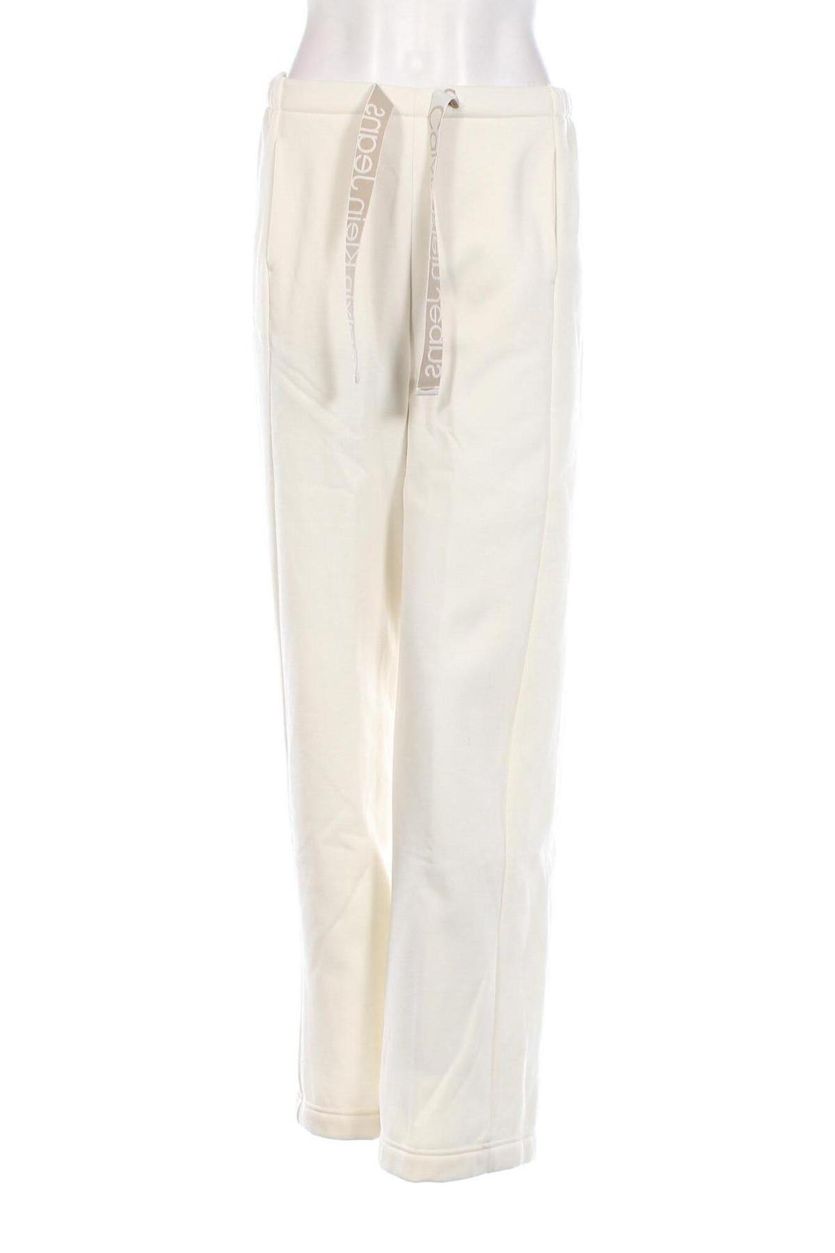 Damen Sporthose Calvin Klein, Größe S, Farbe Ecru, Preis € 48,76