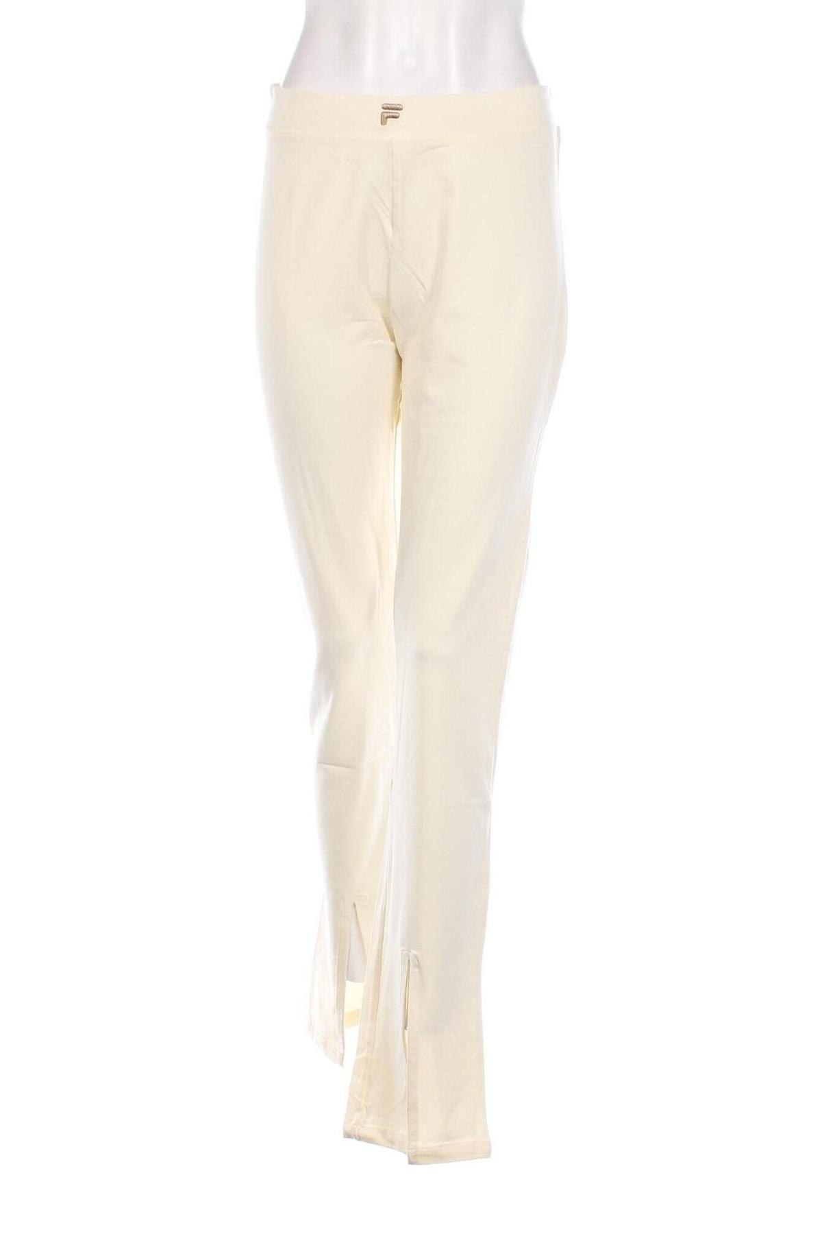 Pantaloni trening de femei FILA, Mărime L, Culoare Ecru, Preț 183,55 Lei