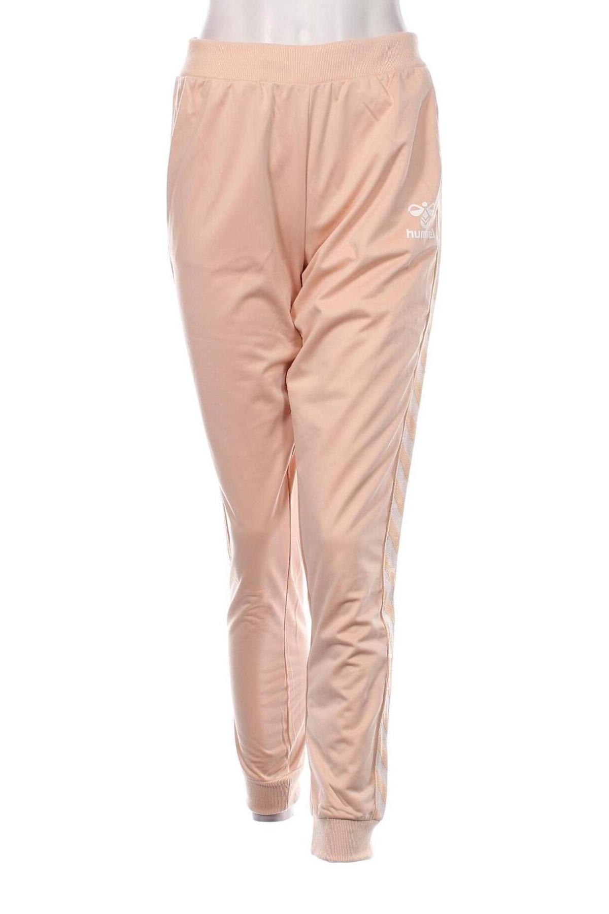 Damen Sporthose Hummel, Größe S, Farbe Beige, Preis 15,98 €