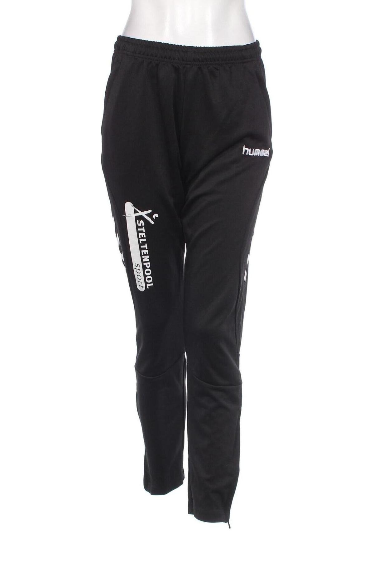 Γυναικείο αθλητικό παντελόνι Hummel, Μέγεθος S, Χρώμα Μαύρο, Τιμή 8,35 €