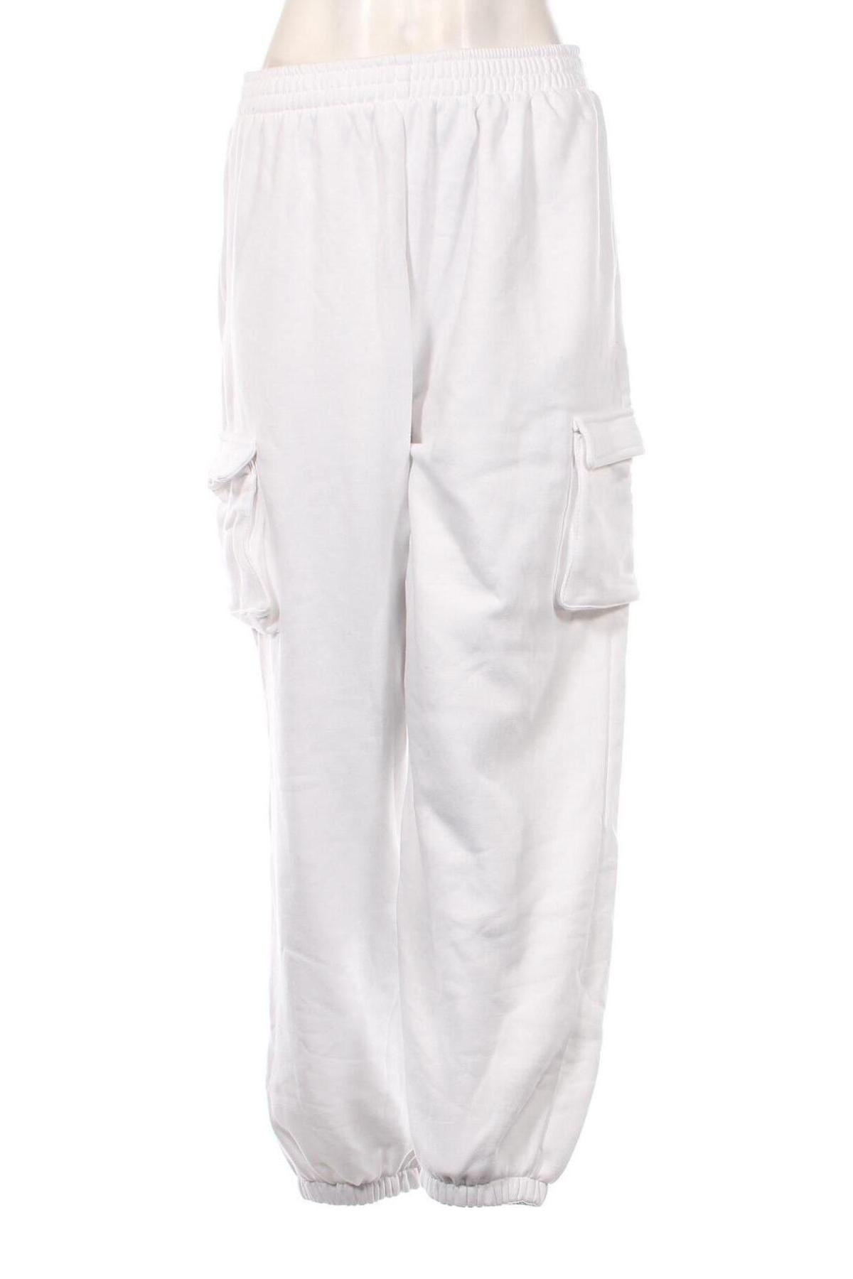 Γυναικείο αθλητικό παντελόνι Misspap, Μέγεθος XL, Χρώμα Λευκό, Τιμή 14,38 €