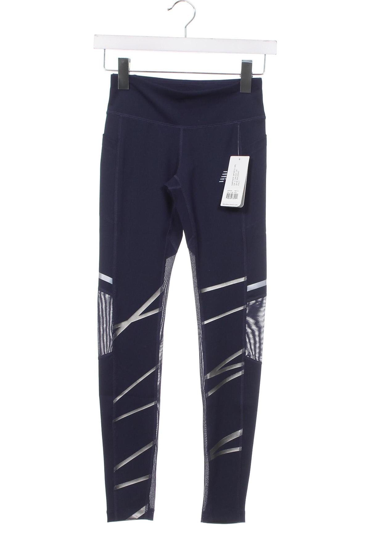 Γυναικείο αθλητικό παντελόνι New Balance, Μέγεθος XS, Χρώμα Μπλέ, Τιμή 28,76 €