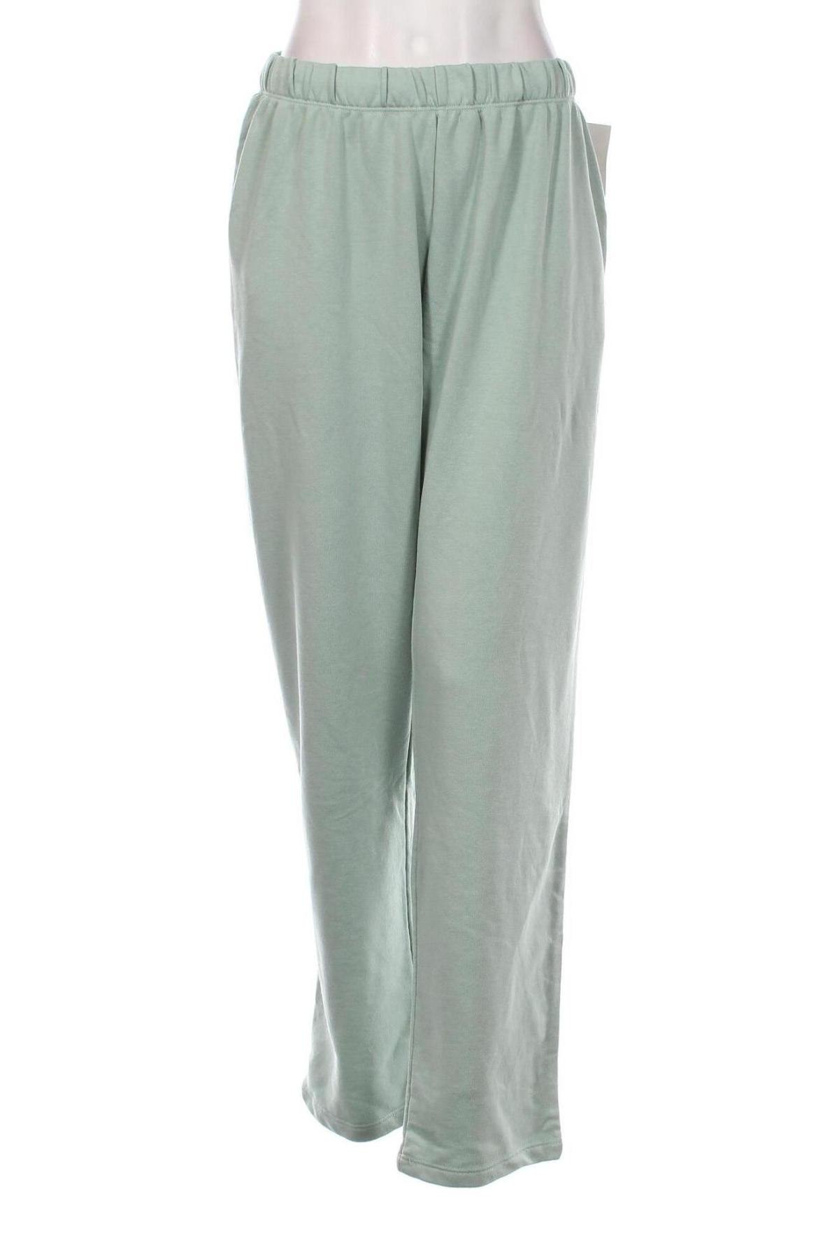 Damskie spodnie sportowe Nly Trend, Rozmiar L, Kolor Zielony, Cena 52,72 zł