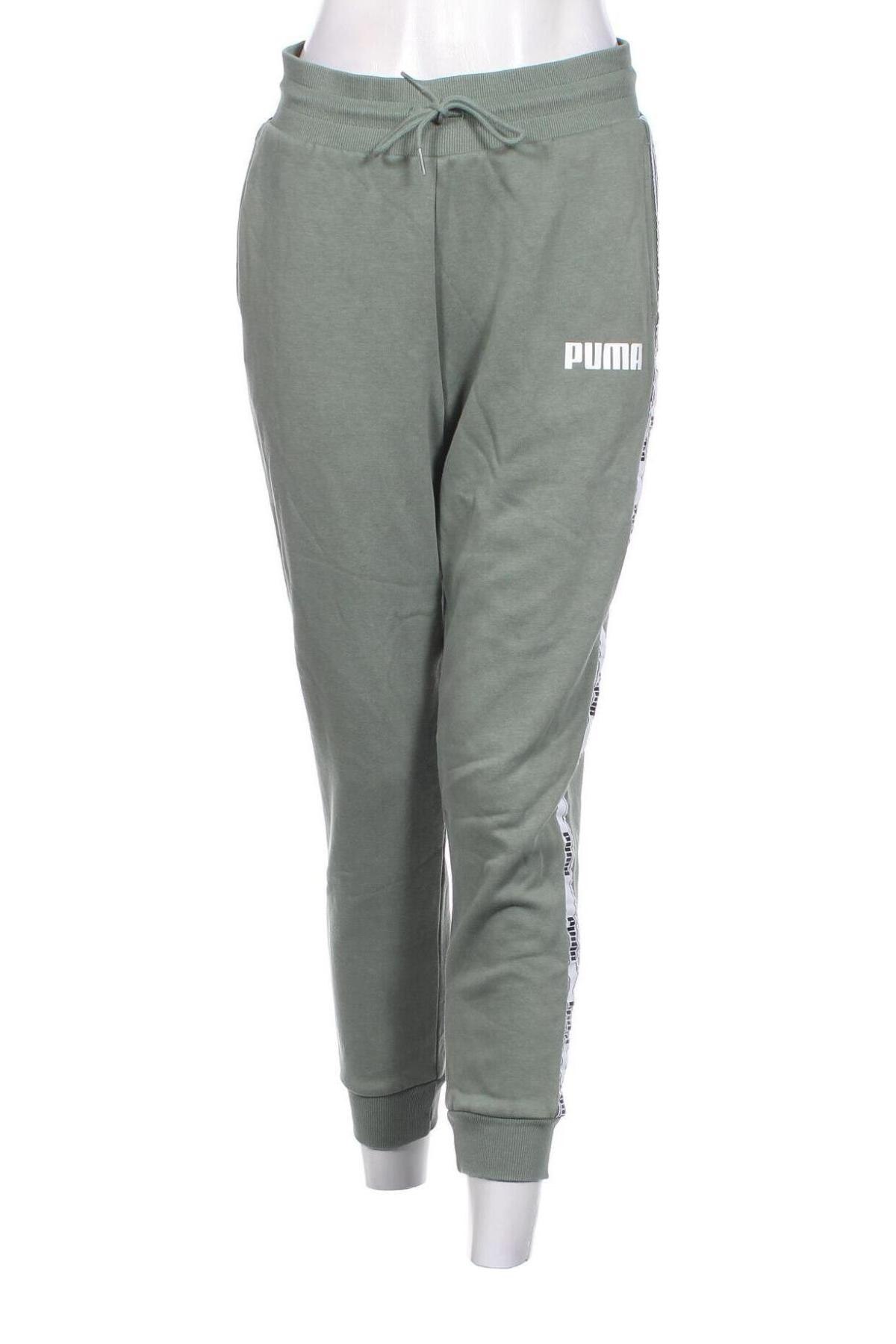 Damen Sporthose PUMA, Größe S, Farbe Grün, Preis 27,10 €