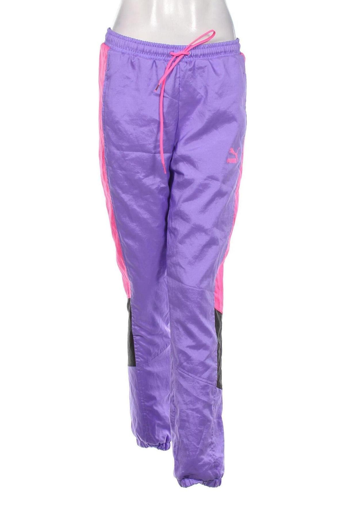 Γυναικείο αθλητικό παντελόνι PUMA, Μέγεθος S, Χρώμα Βιολετί, Τιμή 12,68 €