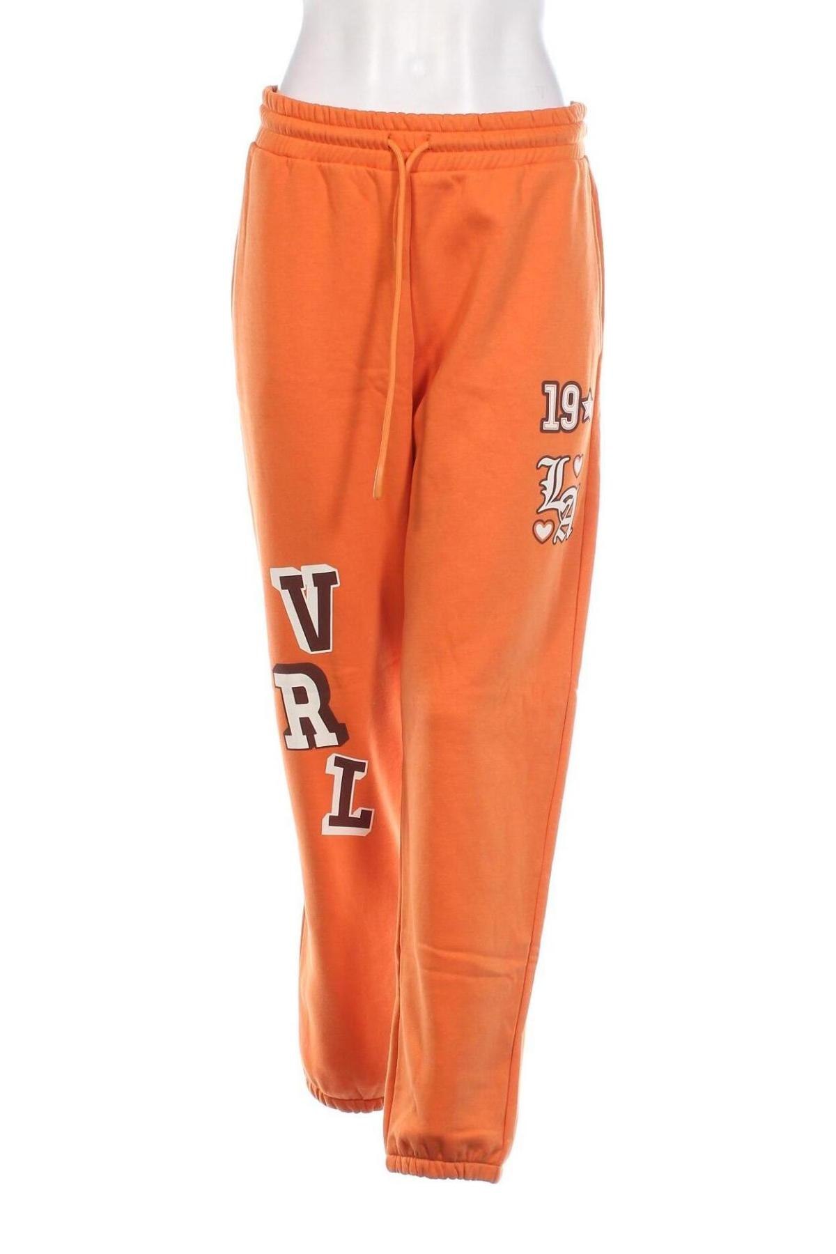 Γυναικείο αθλητικό παντελόνι Viral Vibes, Μέγεθος L, Χρώμα Πορτοκαλί, Τιμή 15,98 €