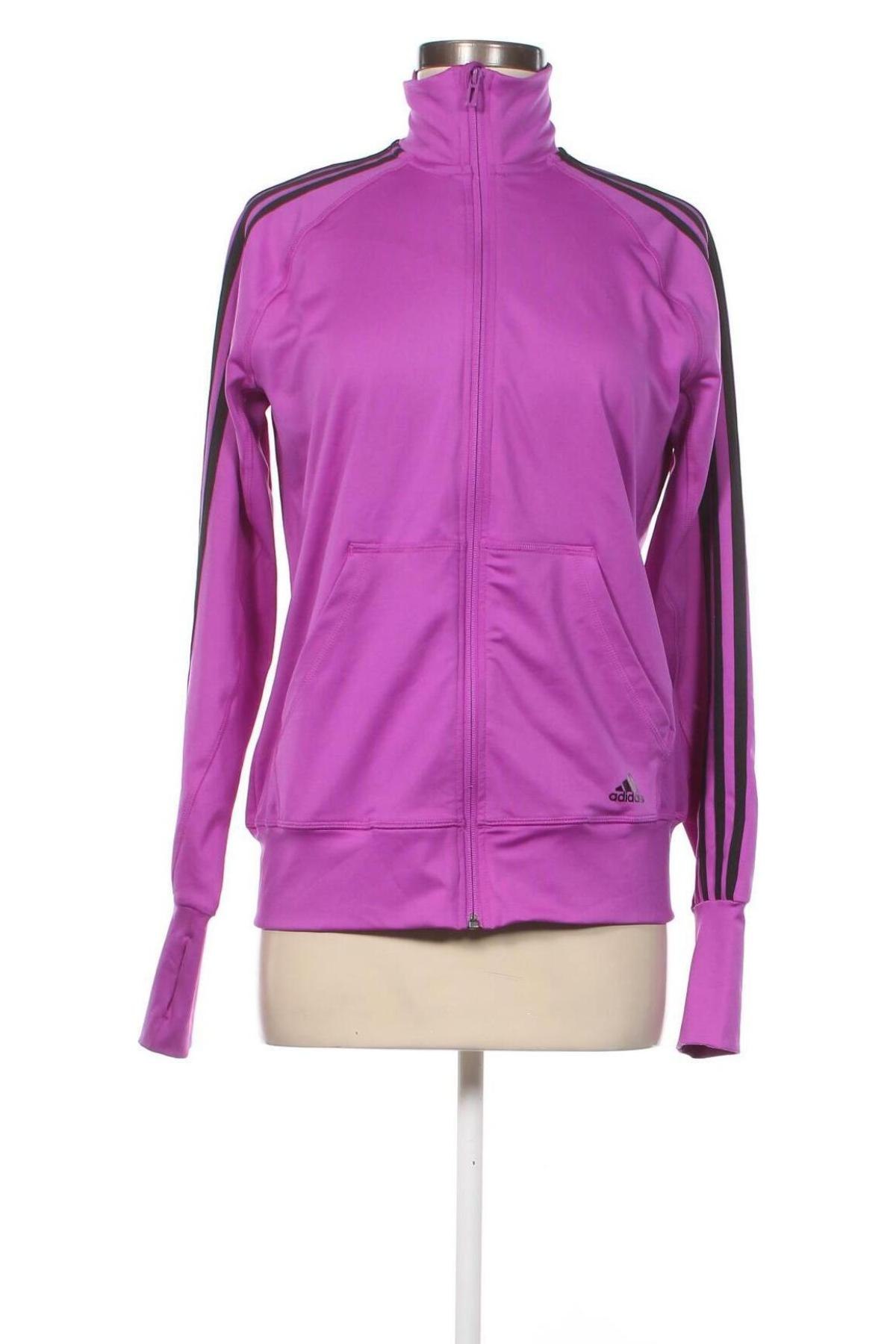 Bluză trening de femei Adidas, Mărime M, Culoare Roz, Preț 157,89 Lei