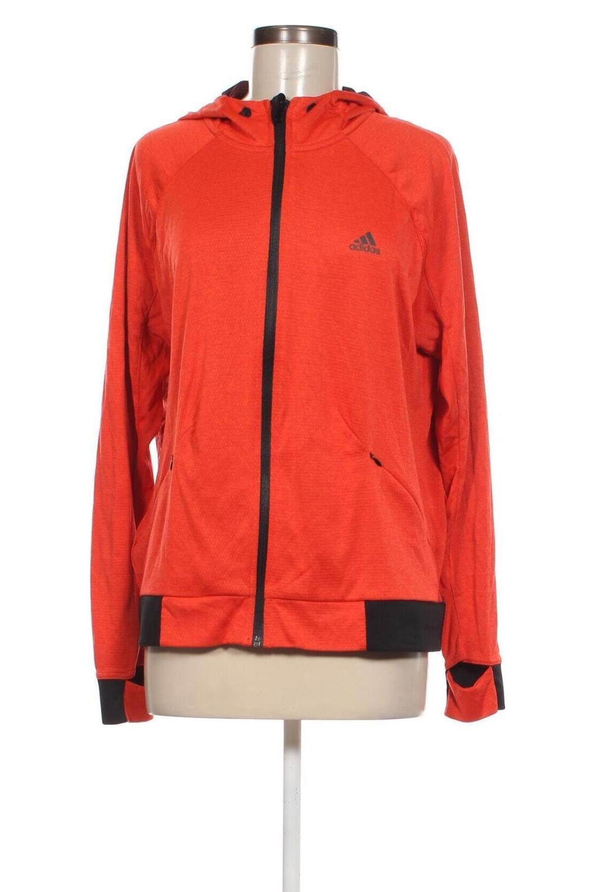 Damen Sportoberteil Adidas, Größe L, Farbe Orange, Preis 28,99 €