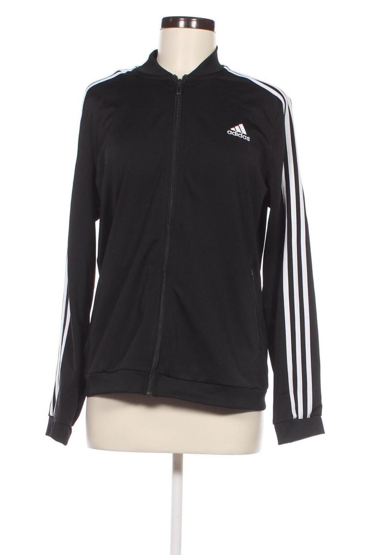 Bluză trening de femei Adidas, Mărime L, Culoare Negru, Preț 179,13 Lei