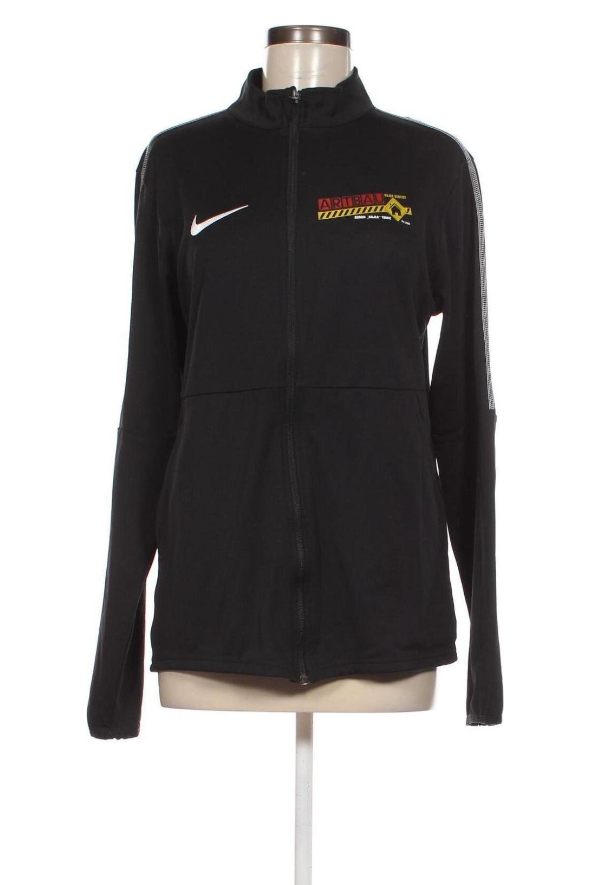 Damen Sportoberteil Nike, Größe M, Farbe Schwarz, Preis 31,73 €