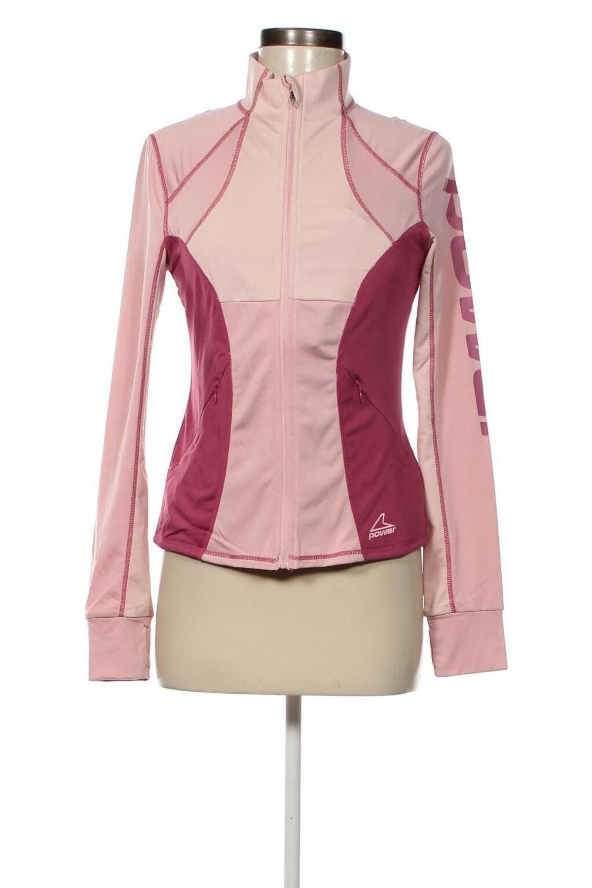 Γυναικεία αθλητική ζακέτα POWER, Μέγεθος L, Χρώμα Ρόζ , Τιμή 19,85 €