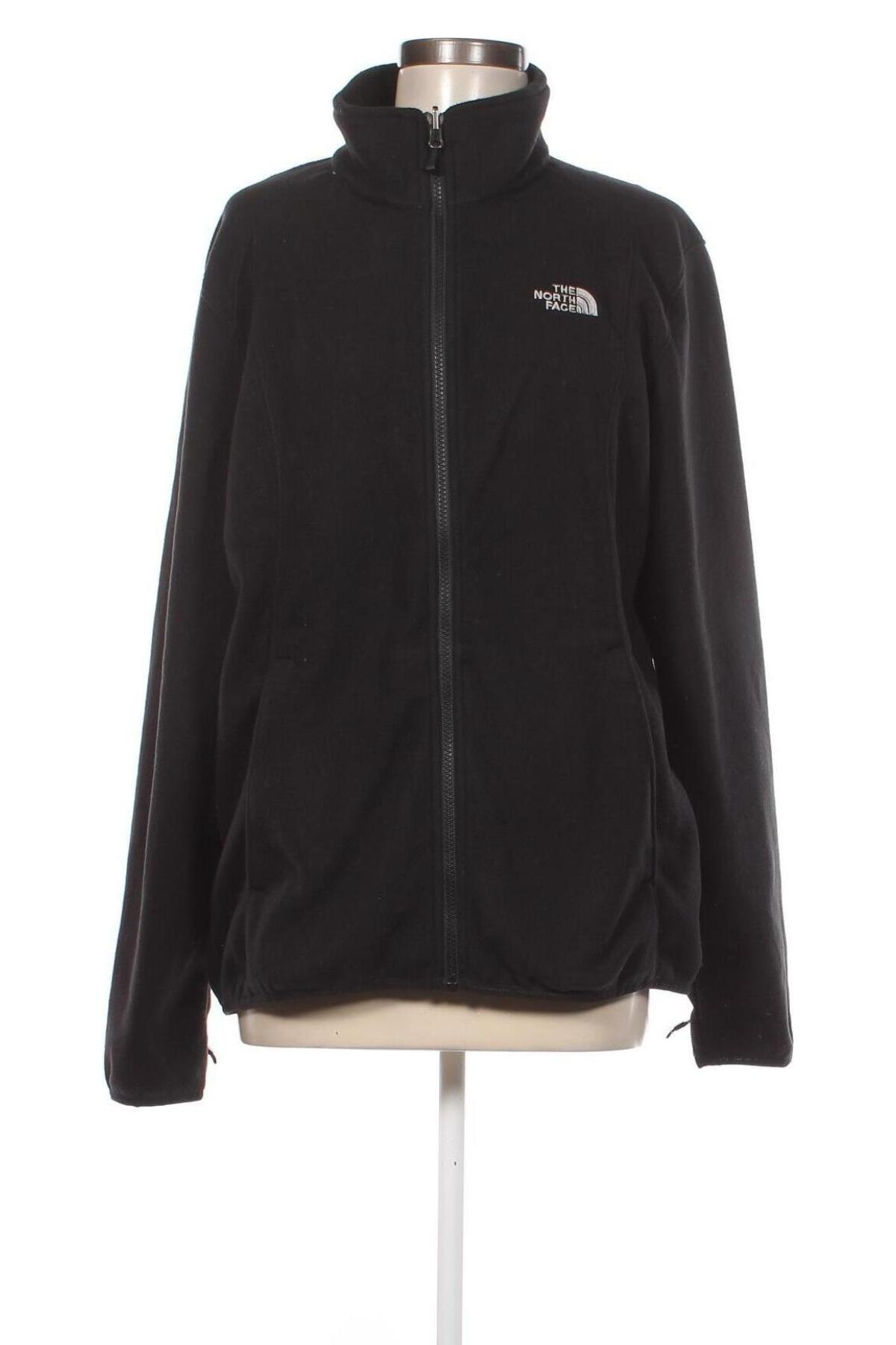 Γυναικεία αθλητική ζακέτα The North Face, Μέγεθος XL, Χρώμα Μαύρο, Τιμή 49,79 €