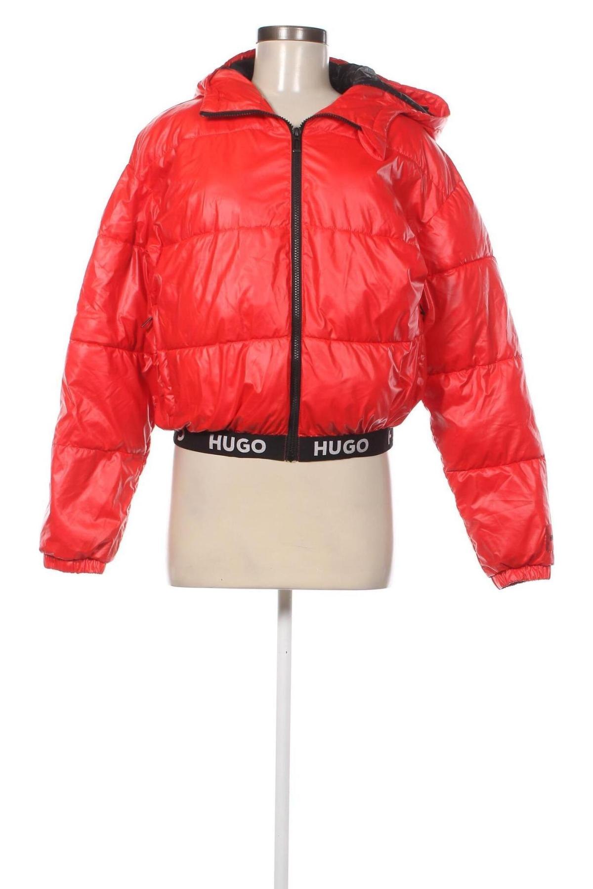 Damen Sportjacke Hugo Boss, Größe S, Farbe Orange, Preis 287,45 €