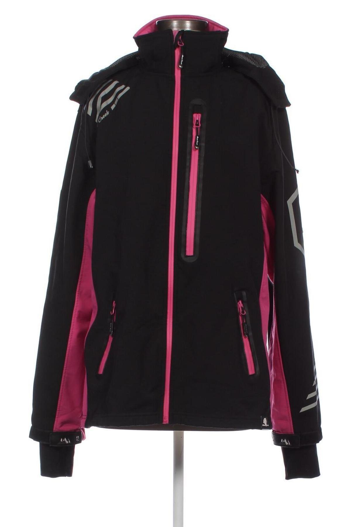 Γυναικείο μπουφάν αθλητικό Rock Creek, Μέγεθος XL, Χρώμα Μαύρο, Τιμή 14,97 €